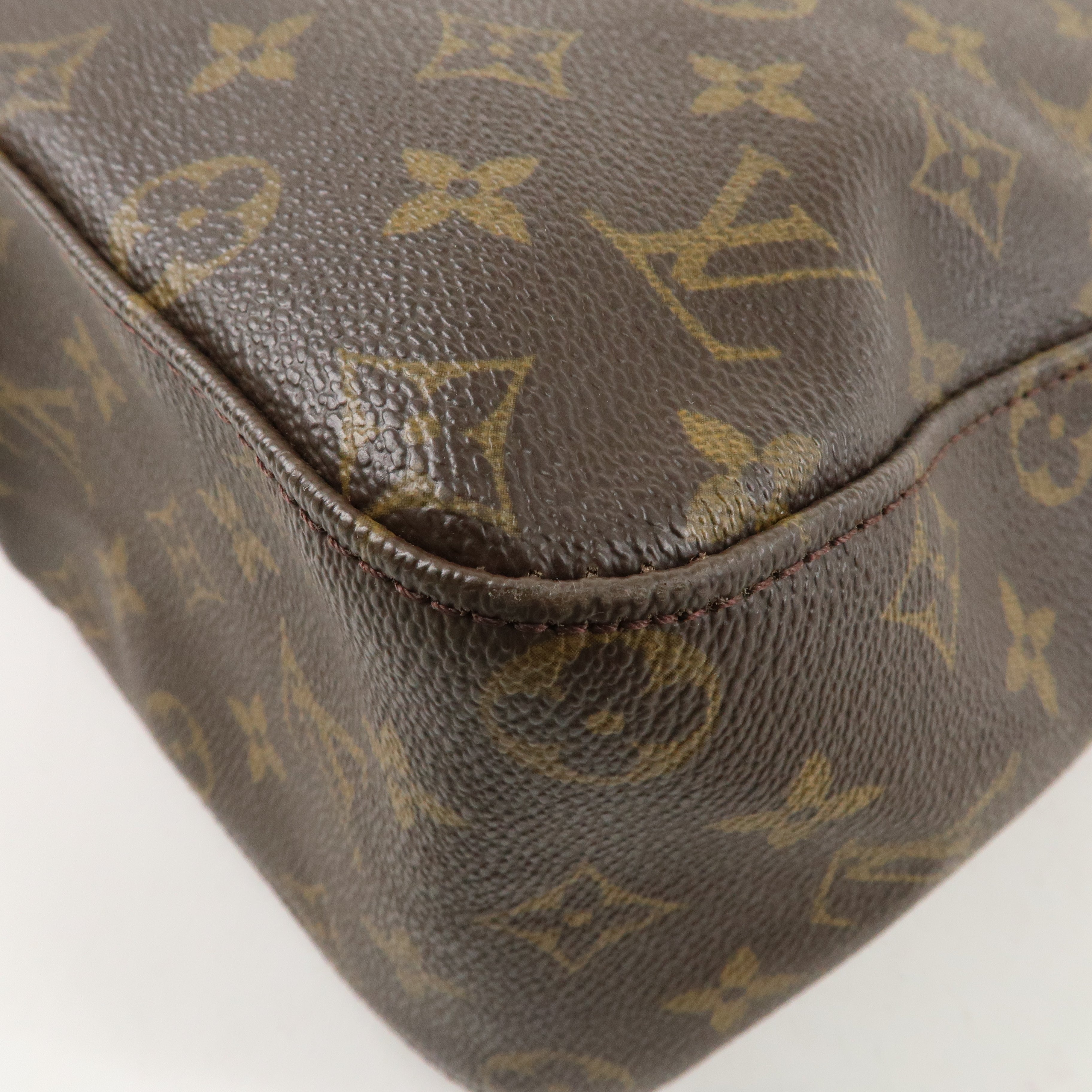 Louis Vuitton Monogram Looping GM Shoulder Bag Brown M51145