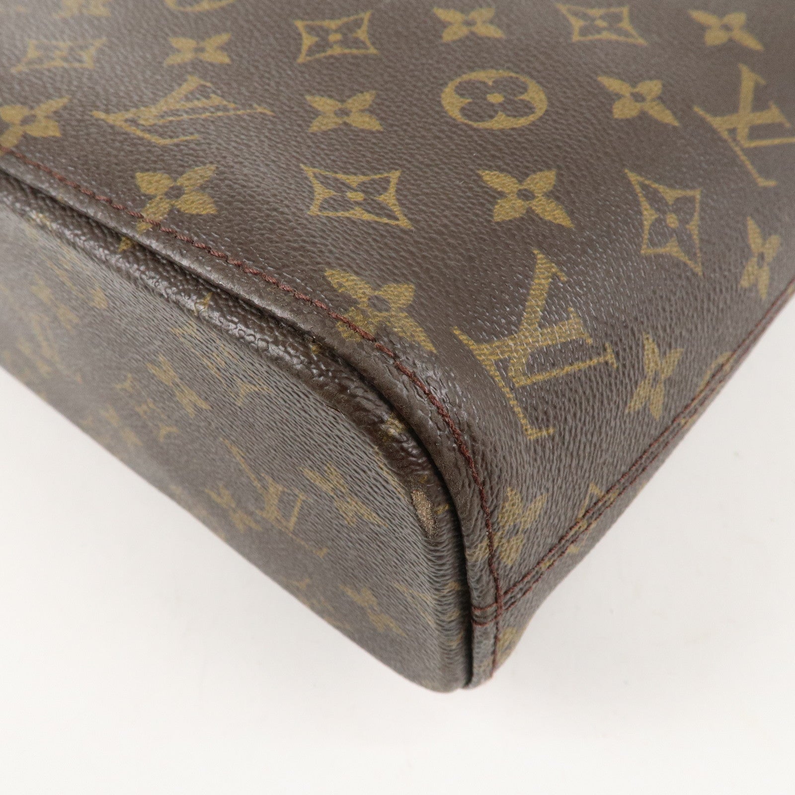 Louis Vuitton Monogram Luco Tote Bag Hand Bag Brown M51155