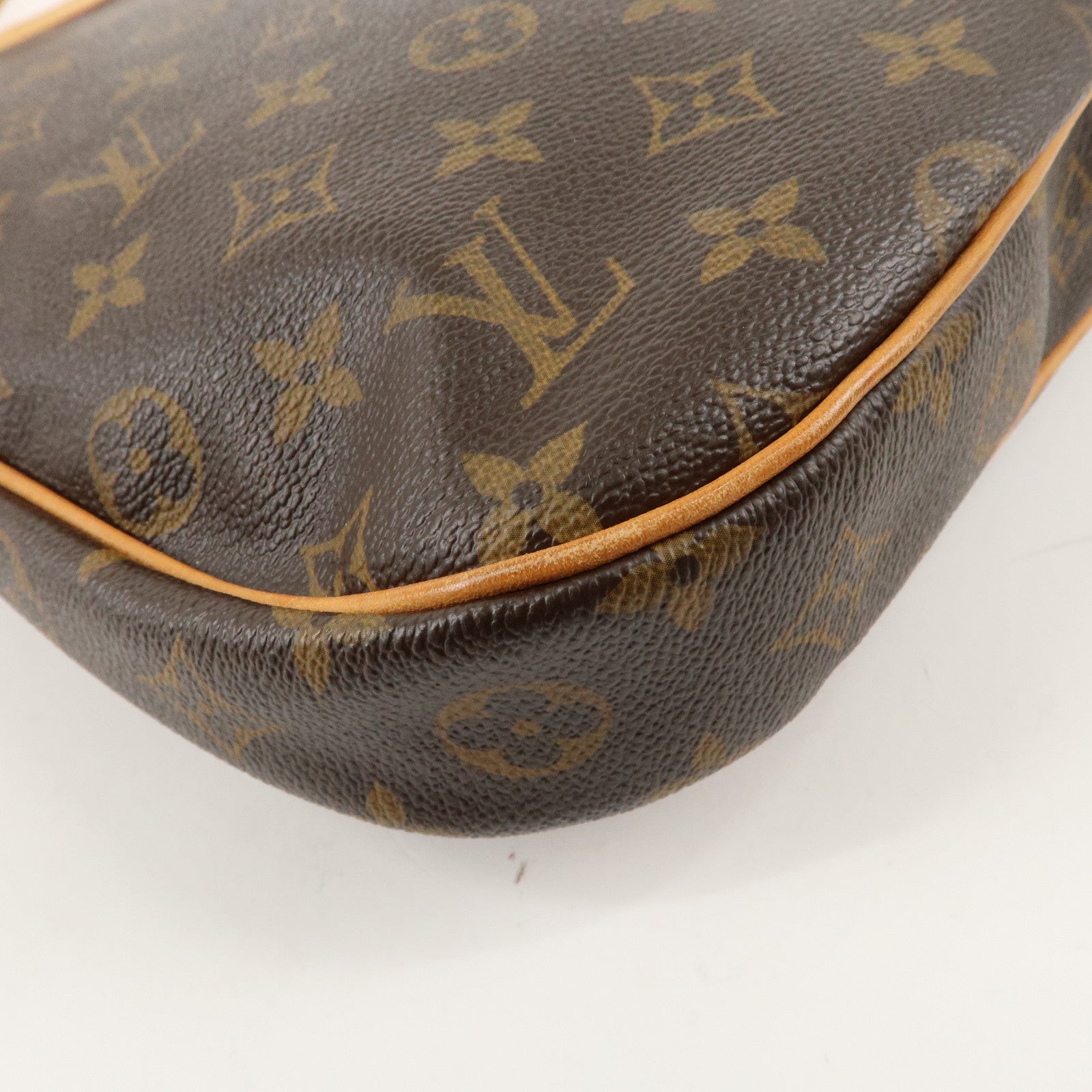 Louis Vuitton Monogram Odeon PM Shoulder Bag Brown M56390