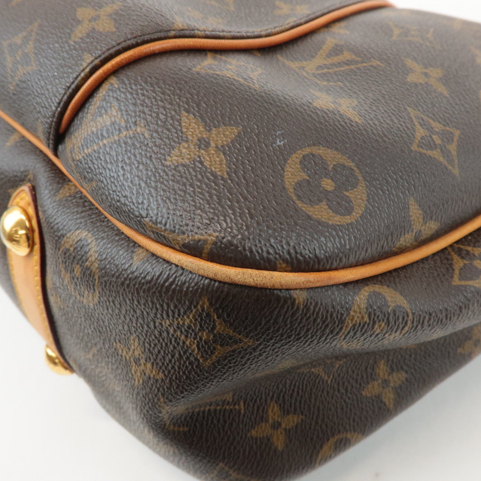 Louis Vuitton Monogram Galliera PM Shoulder Bag Brown M56382