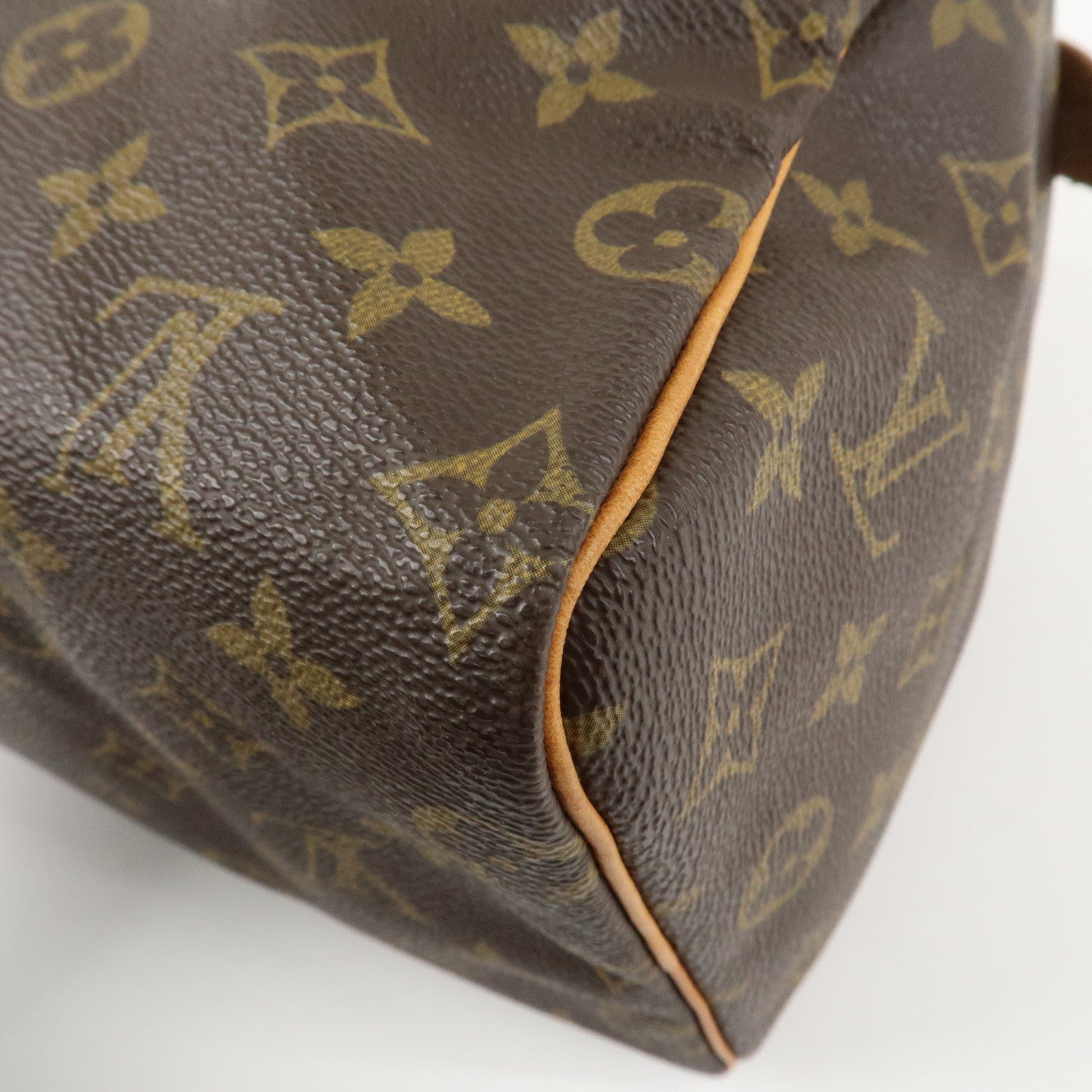 Louis Vuitton Monogram Speedy 25 Hand Bag Boston Bag M41528 Used