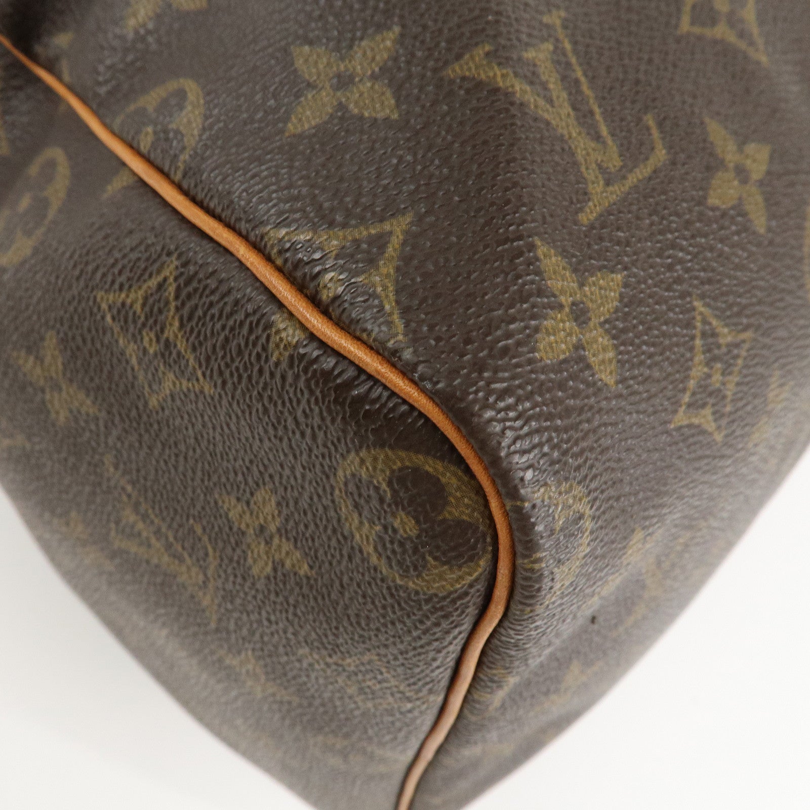 Louis Vuitton Monogram Speedy 40 Hand Bag Boston Bag M41522 Used