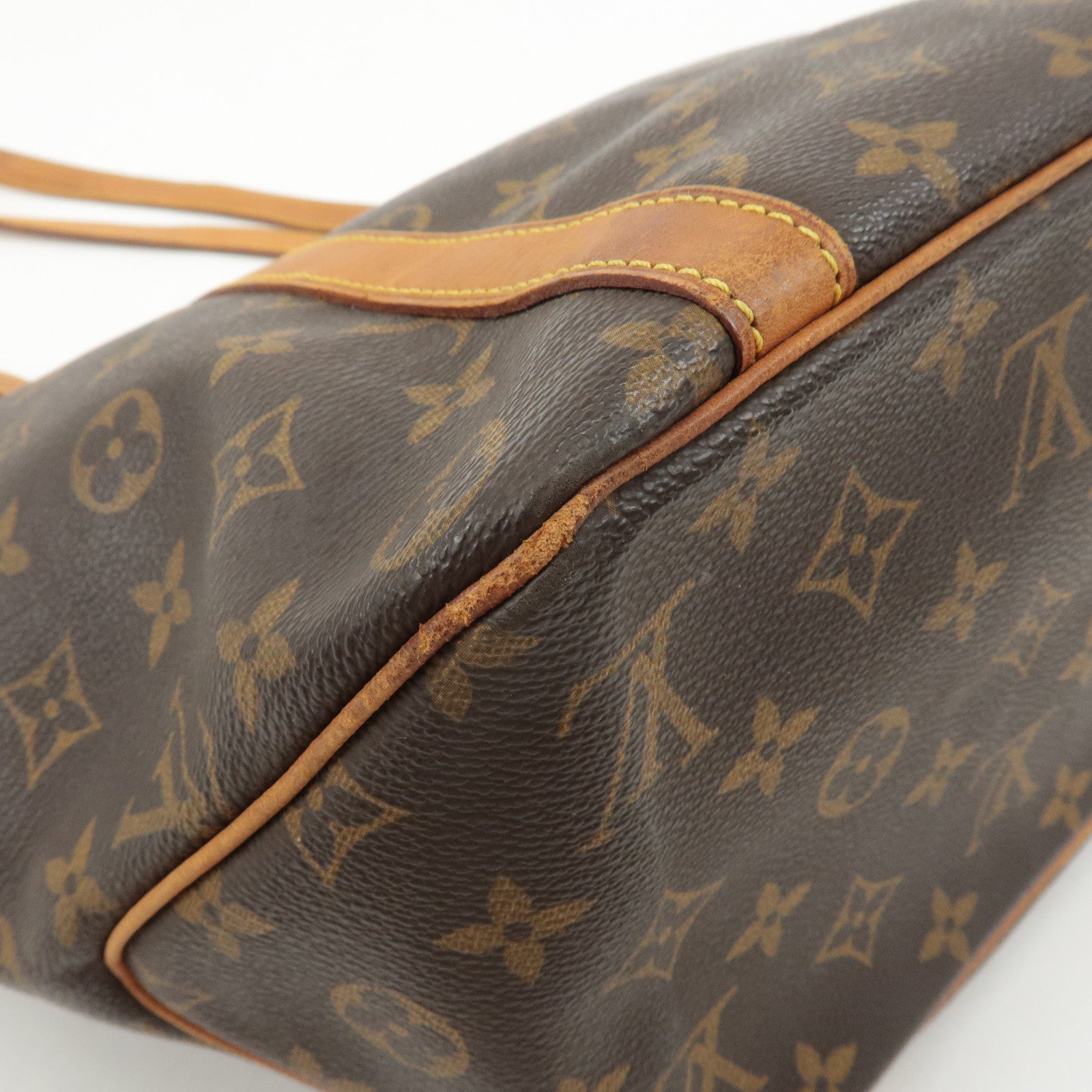 Louis Vuitton Monogram Sac Shopping Shoulder Bag M51108 Used