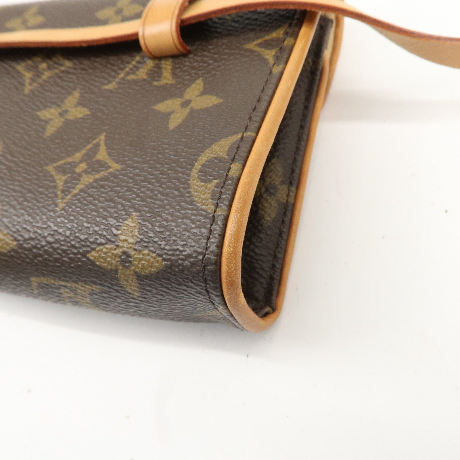 Louis Vuitton Monogram Pochette Florentine Waist Bag BeltXS M51855 Used