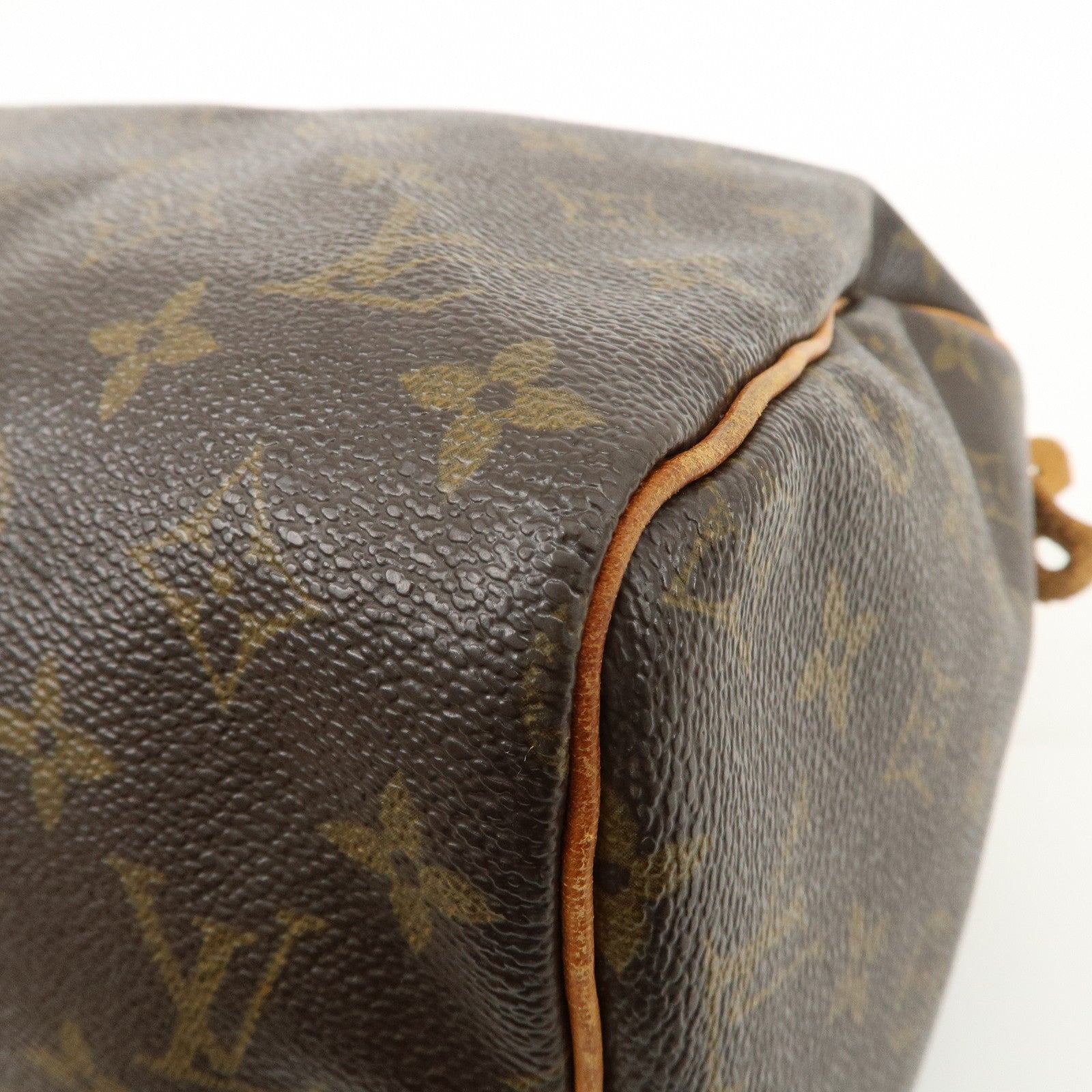 Louis Vuitton Monogram Speedy 30 Hand Bag Boston Bag M41526 Used