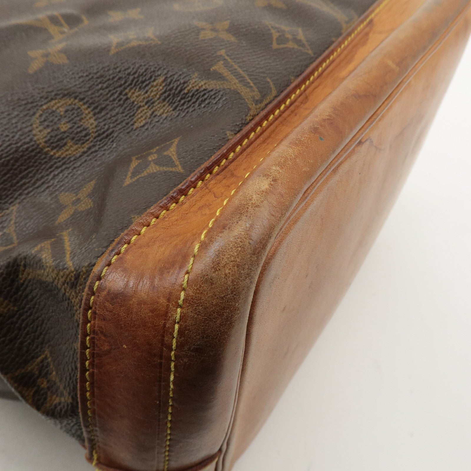 Louis Vuitton Monogram Noe Shoulder Bag Hand Bag Brown M42224