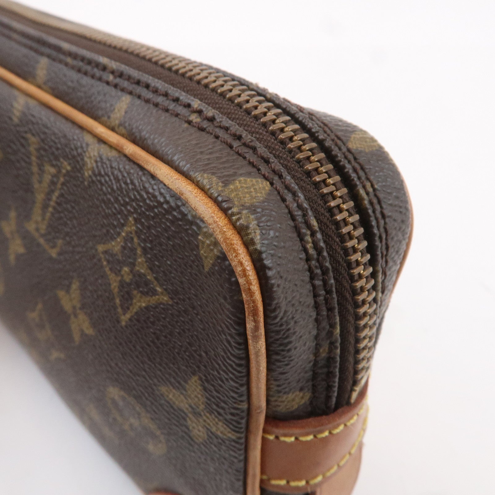 Louis Vuitton Monogram Marly Dragonne PM Clutch Bag M51827