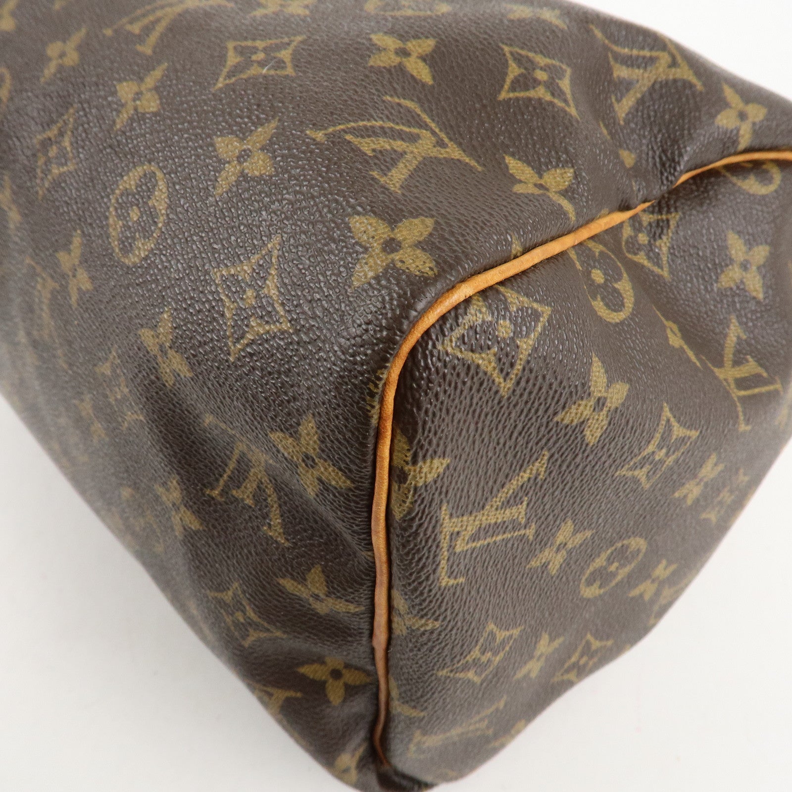 Louis Vuitton Monogram Speedy 30 Hand Bag Boston Bag M41526 Used