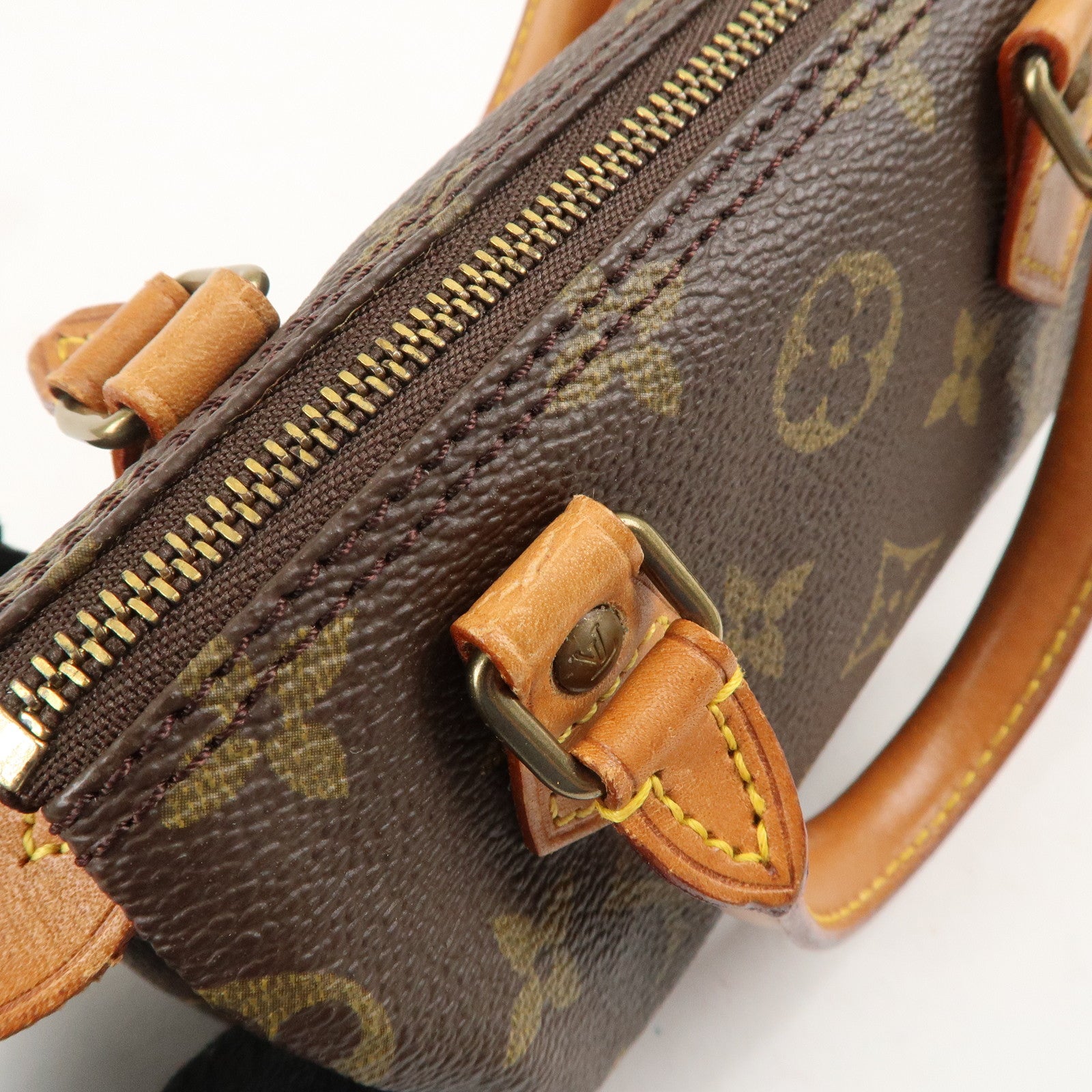 Louis Vuitton Monogram Mini Speedy 
Shoulder Strap M41534/J75010