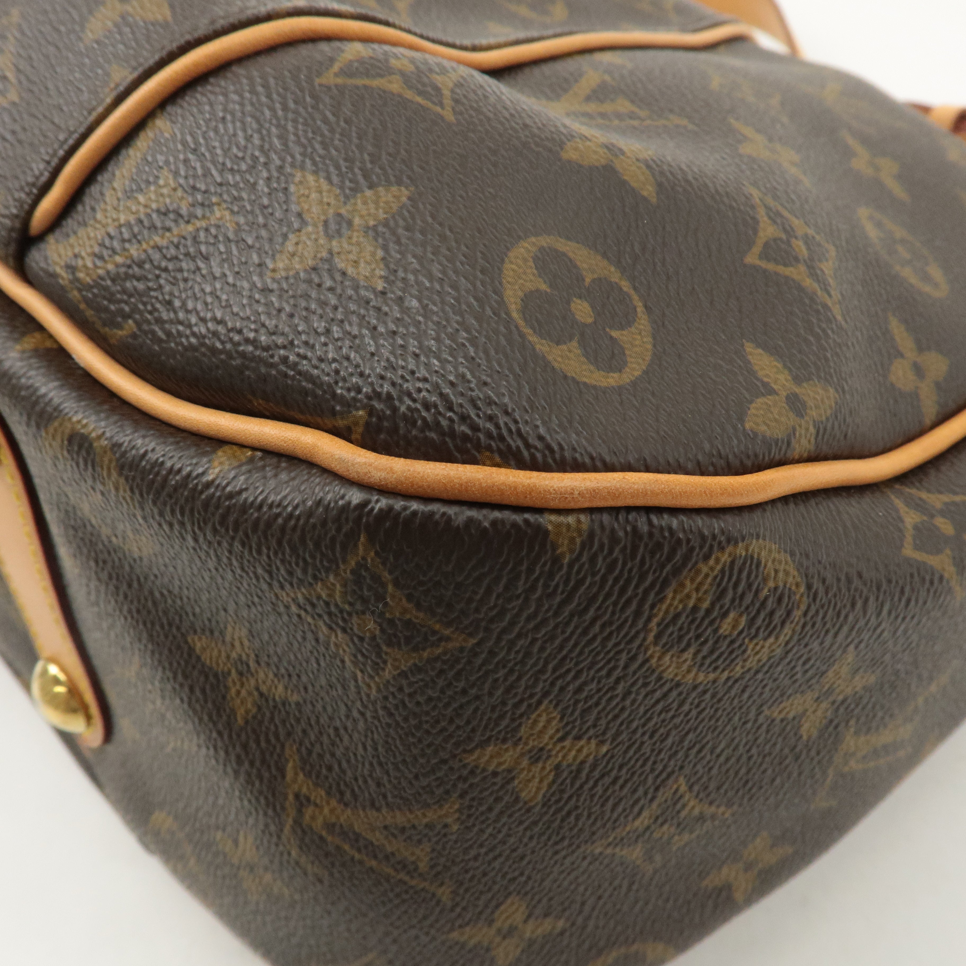 Louis Vuitton Monogram Galliera PM Shoulder Bag Brown M56382