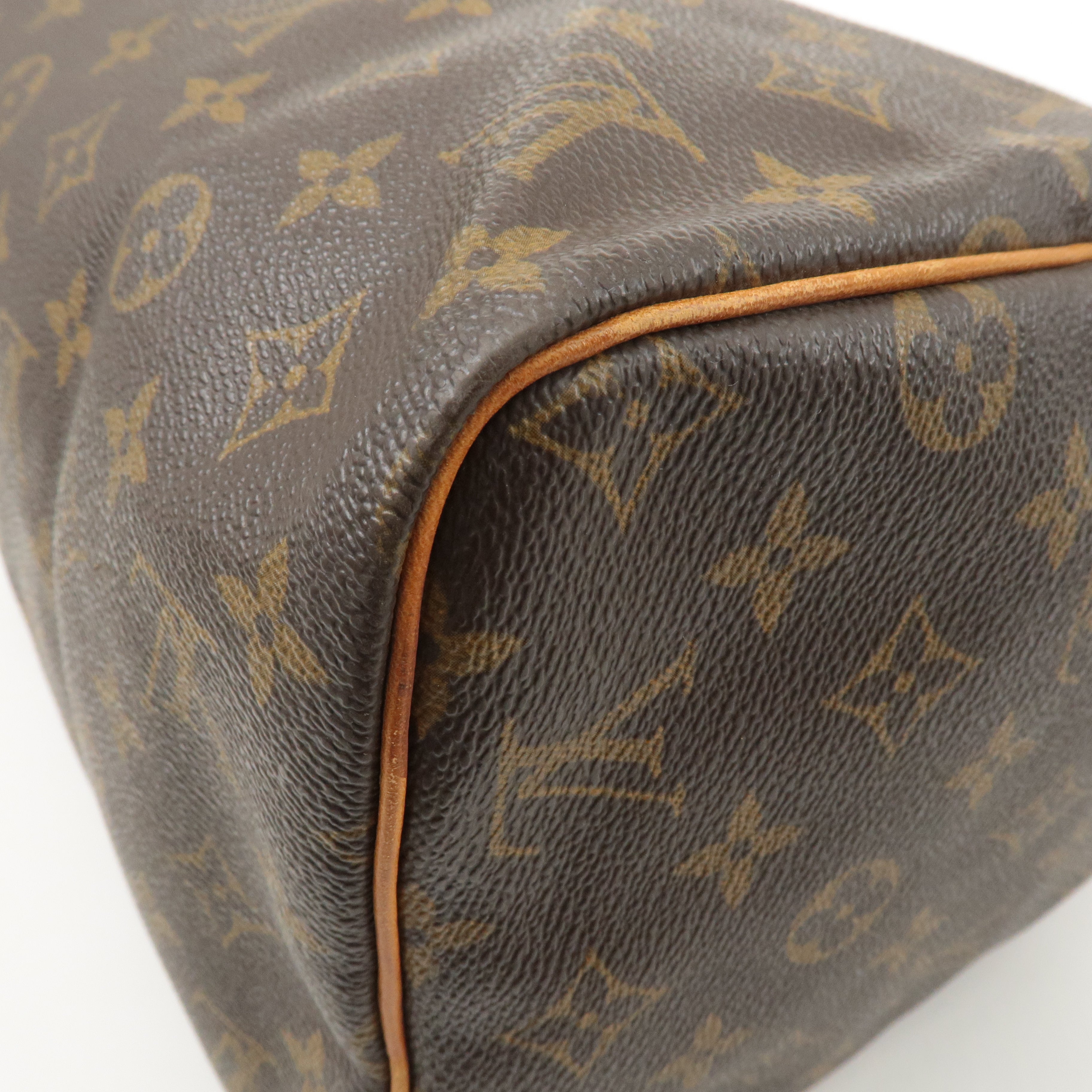 Louis Vuitton Monogram Speedy 30 Hand Bag Boston Bag M41526