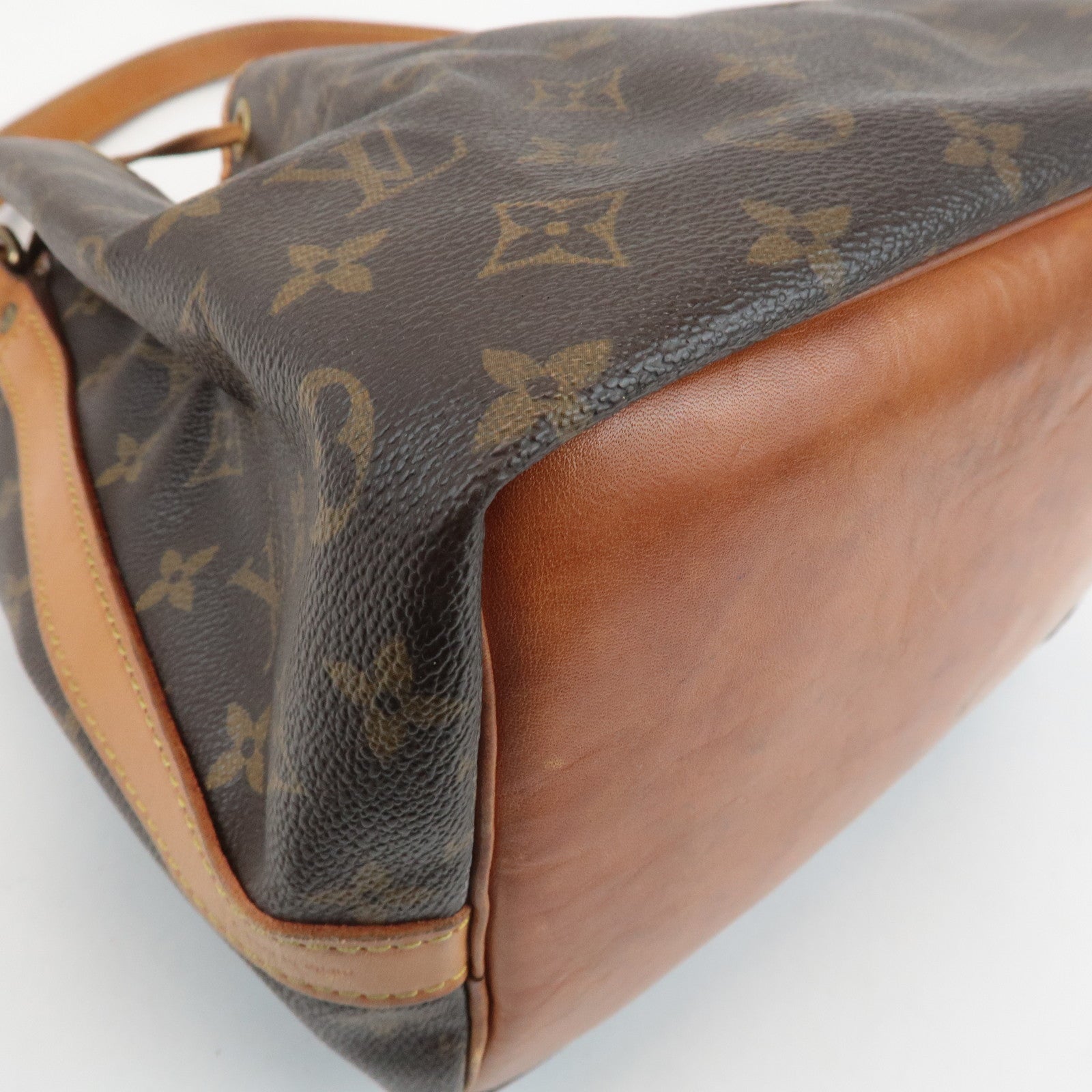 Louis Vuitton Monogram Petit Noe Shoulder Bag Brown M42226 Used