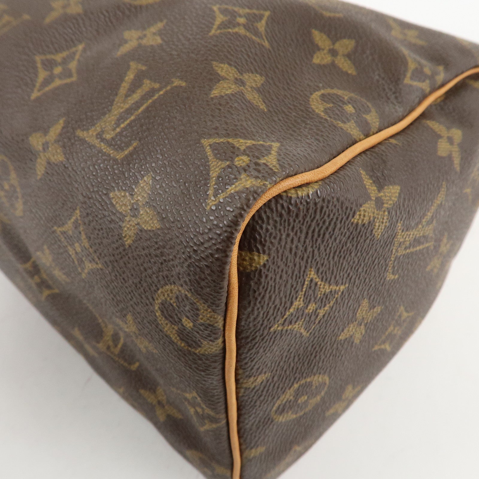 Louis Vuitton Monogram Speedy 25 Hand Bag Boston Bag M41528 Used