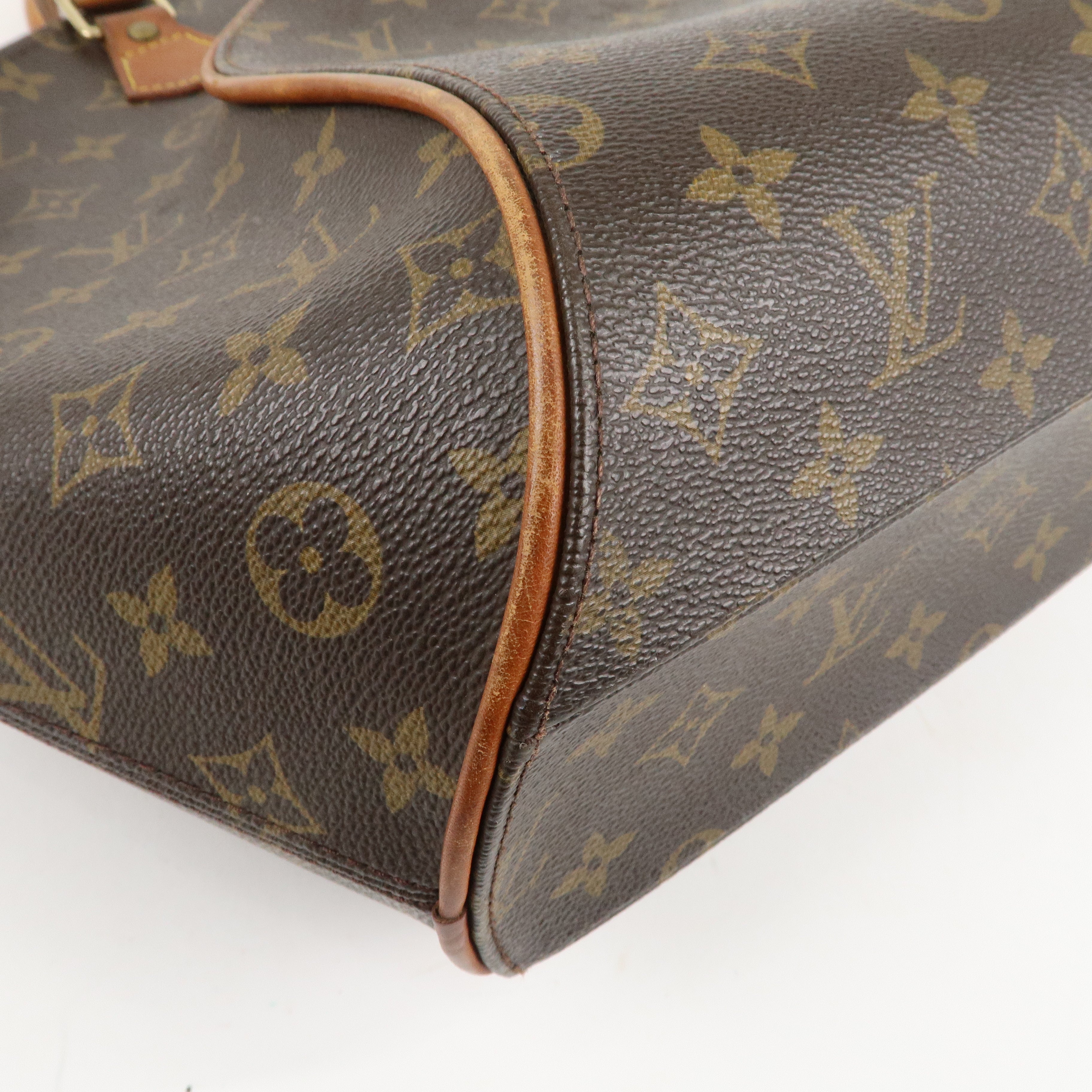 Louis Vuitton Monogram Ellipse MM Hand Bag Brown M51126