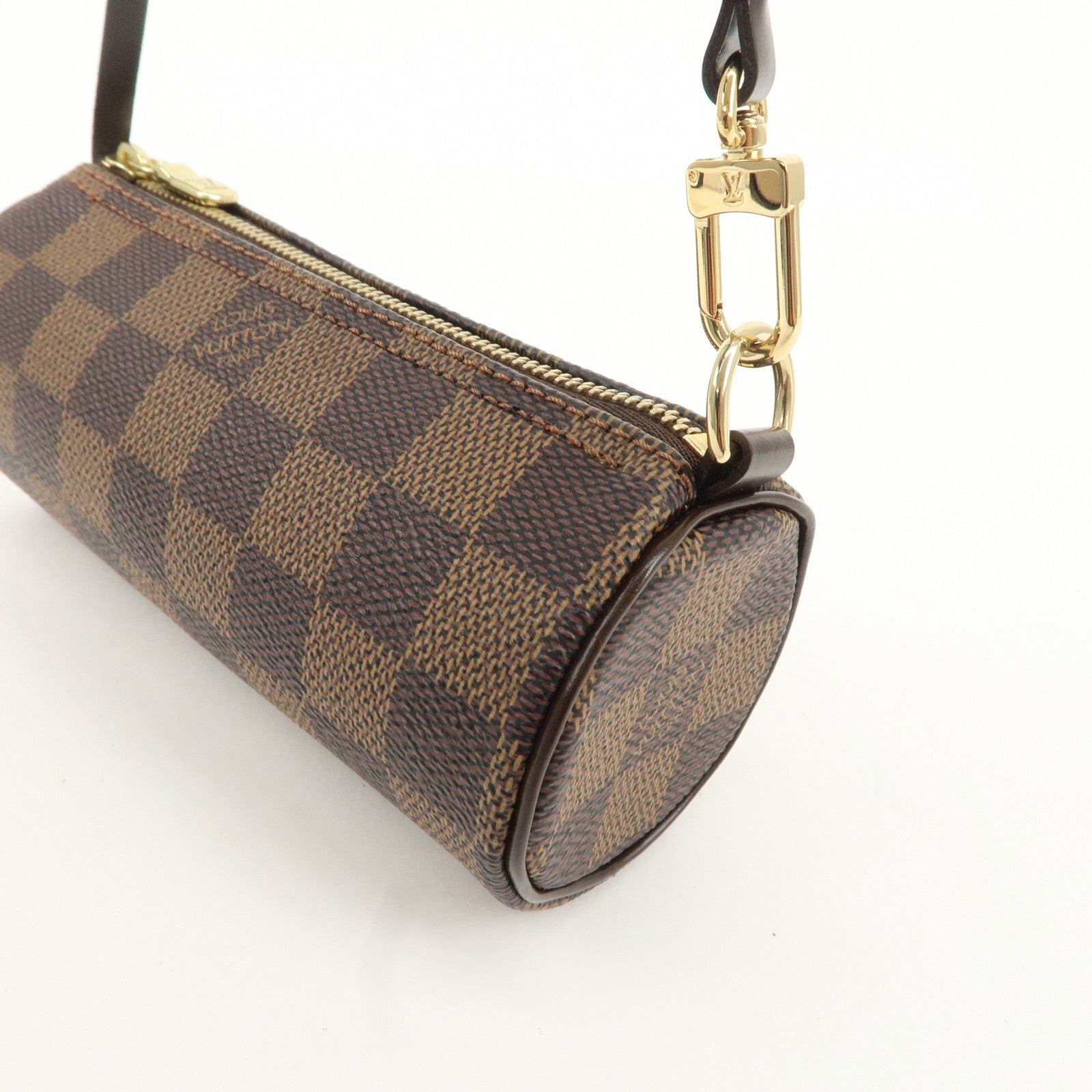 Louis Vuitton Damier Ebene Pouch for Papillon Bag Brown