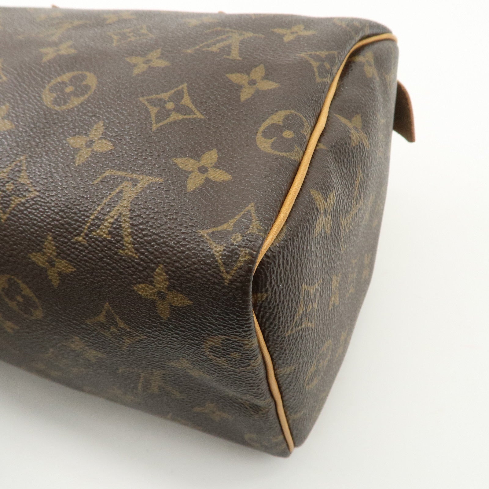 Louis Vuitton Monogram Speedy 25 Hand Bag Boston Bag M41528 Used