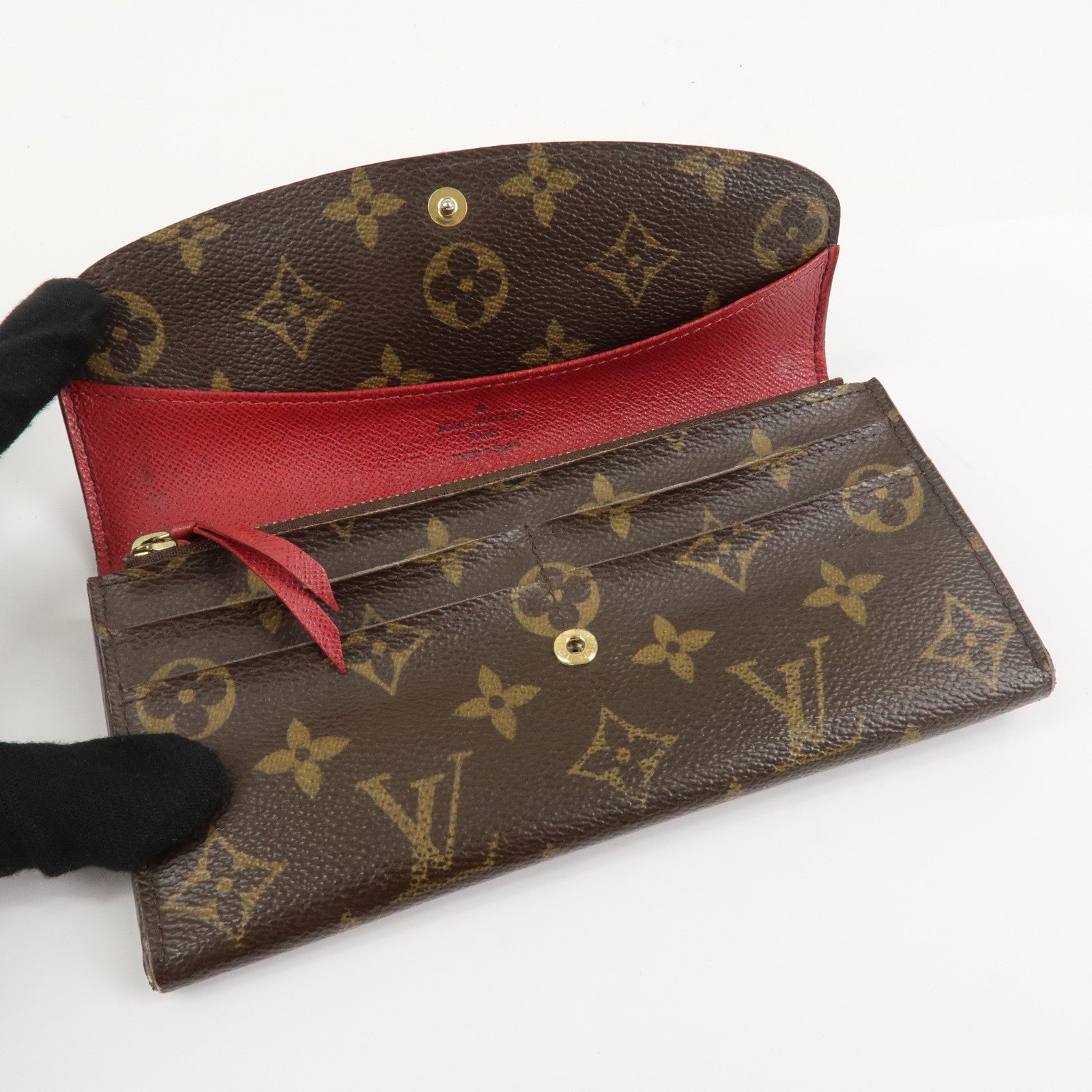 Louis Vuitton Monogram Portefeuille Emily Long Wallet M60136 Used