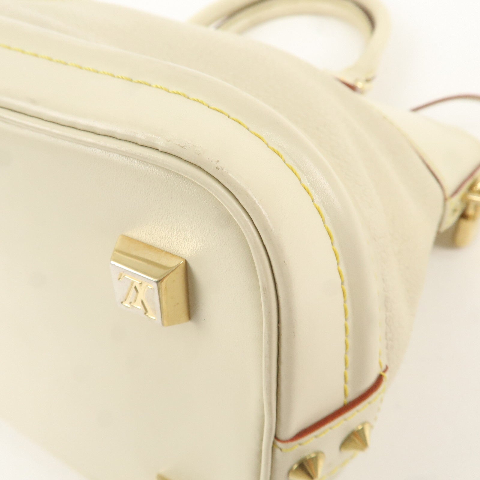 Louis Vuitton Suhari Lock It PM Hand Bag Blanc M91887