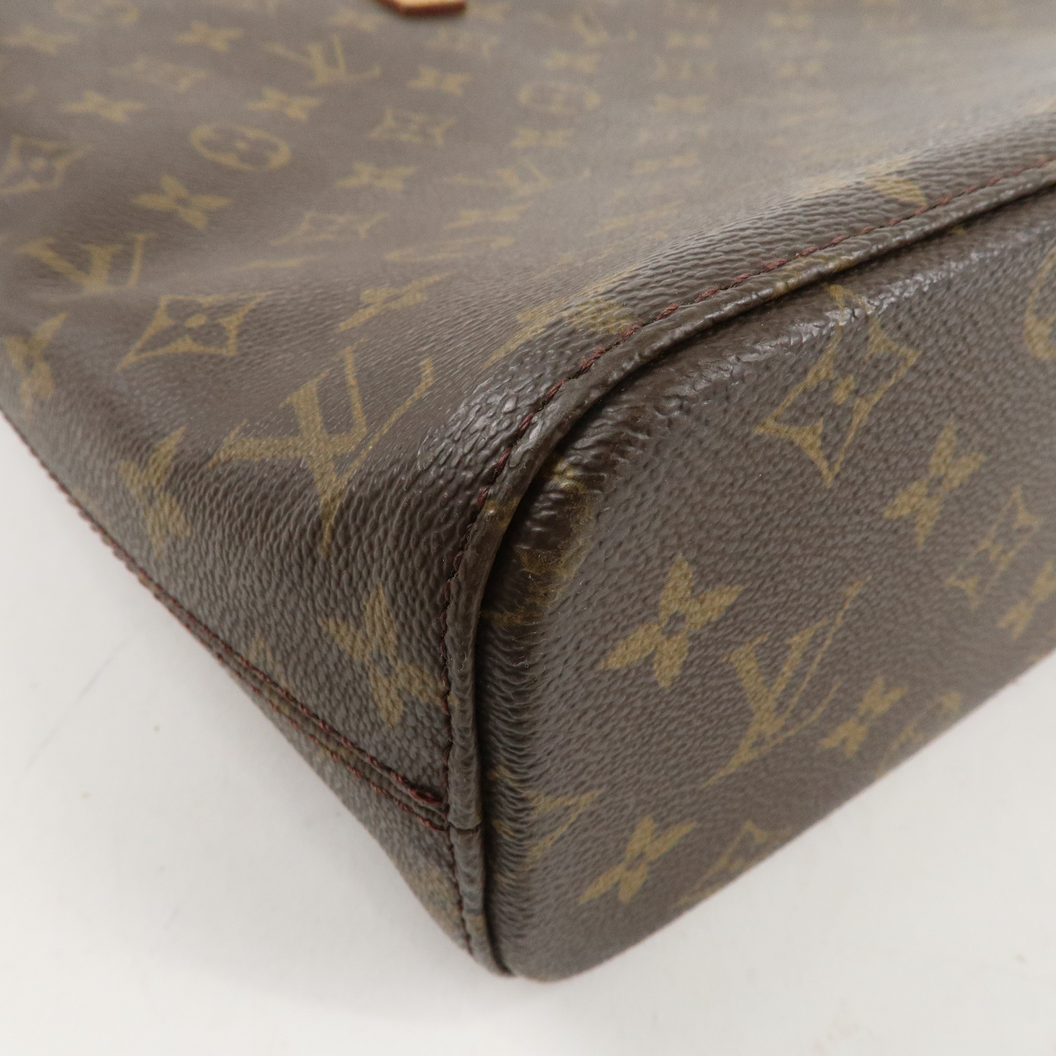 Louis Vuitton Monogram Luco Tote Bag Hand Bag Brown M51155