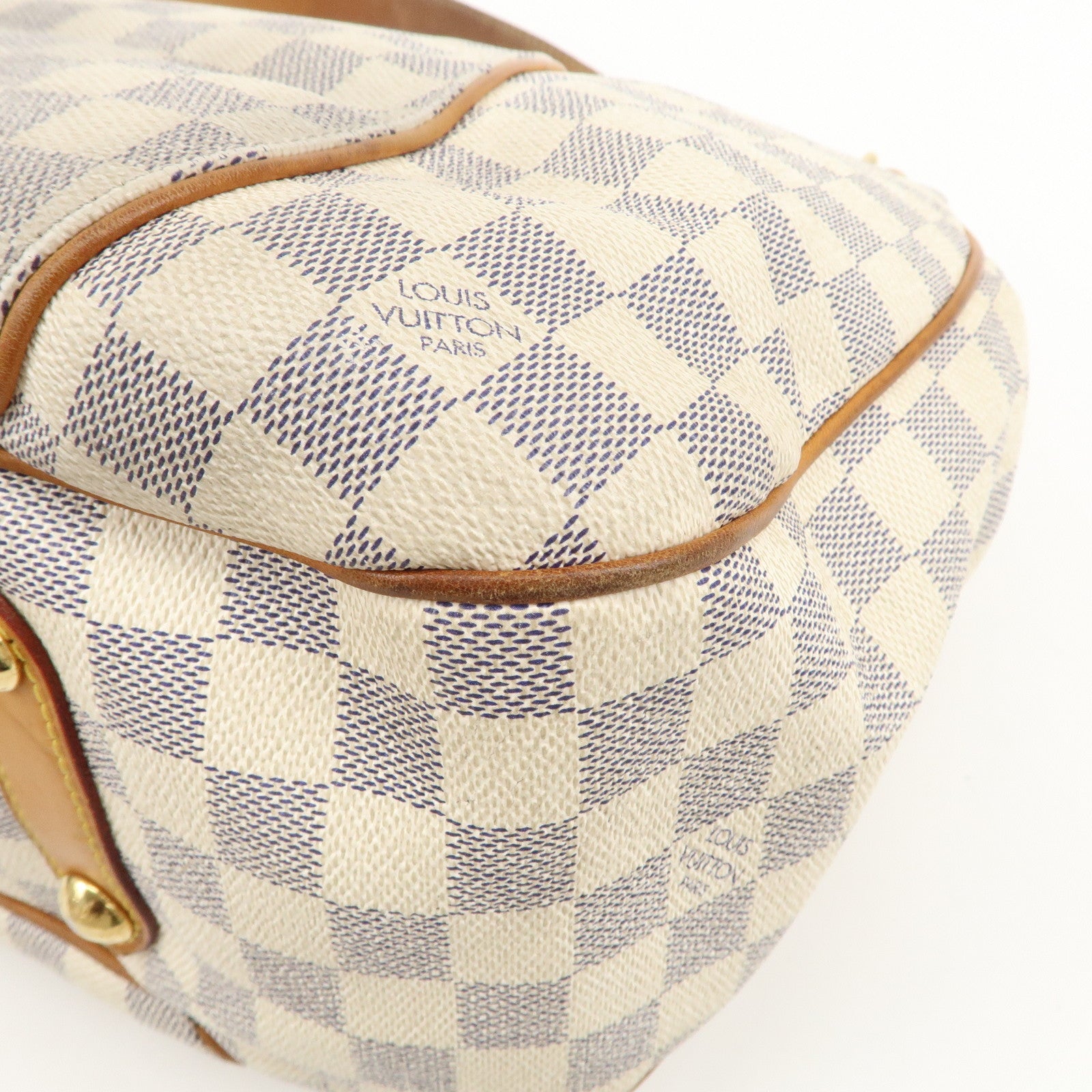 Louis Vuitton Damier Azur Galliera PM Shoulder Bag N55215 Used