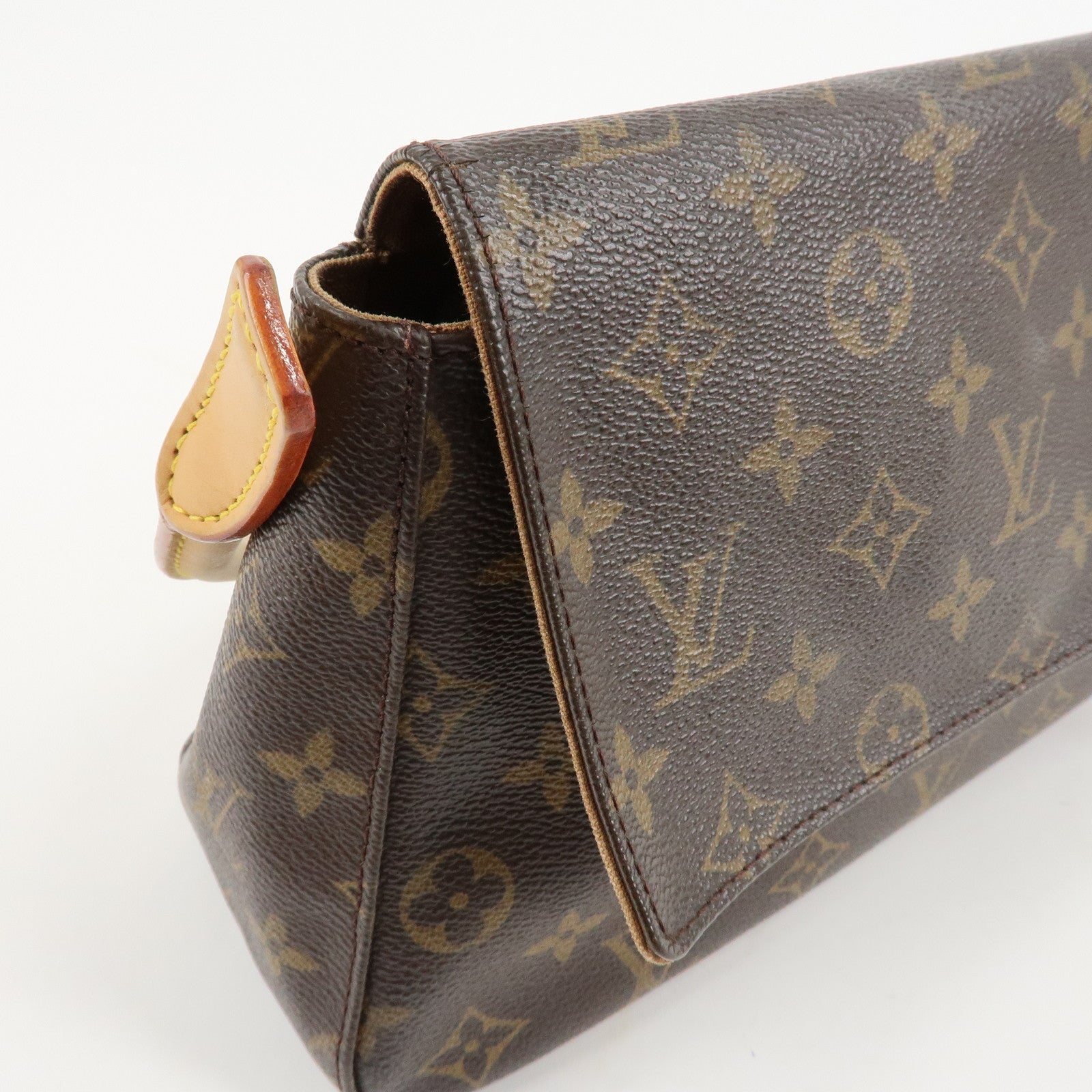 Louis Vuitton Monogram Mini Looping Shoulder Bag Hand Bag M51147 Used