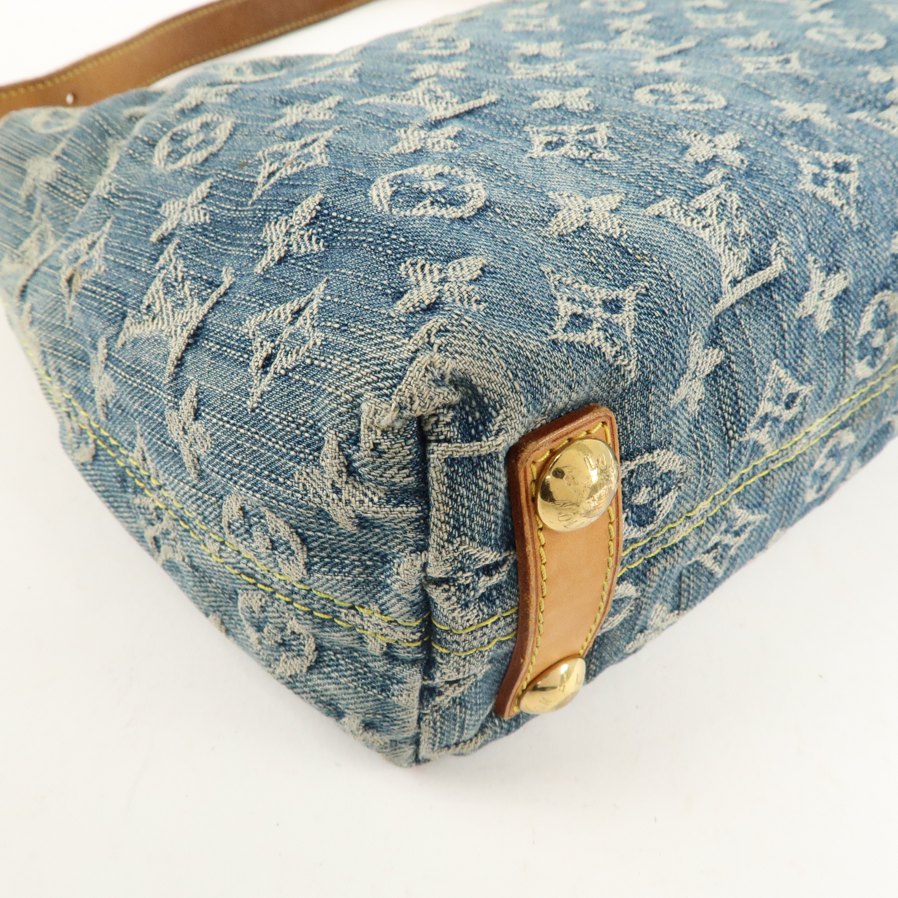 Louis Vuitton Monogram Denim Baggy PM 2Way Shoulder Bag M95049