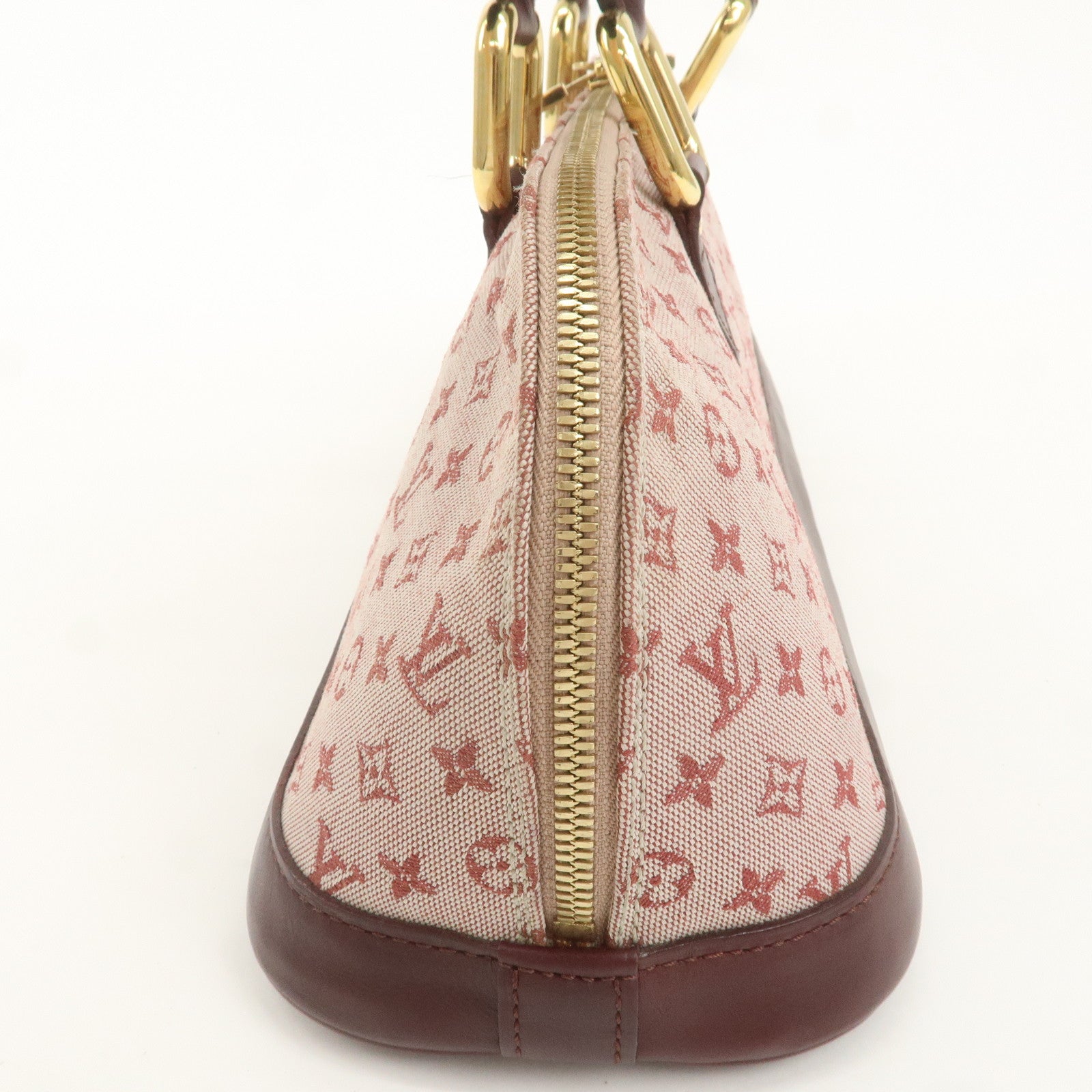 Louis Vuitton Monogram Mini Almaron Hand Bag Cerise M92207