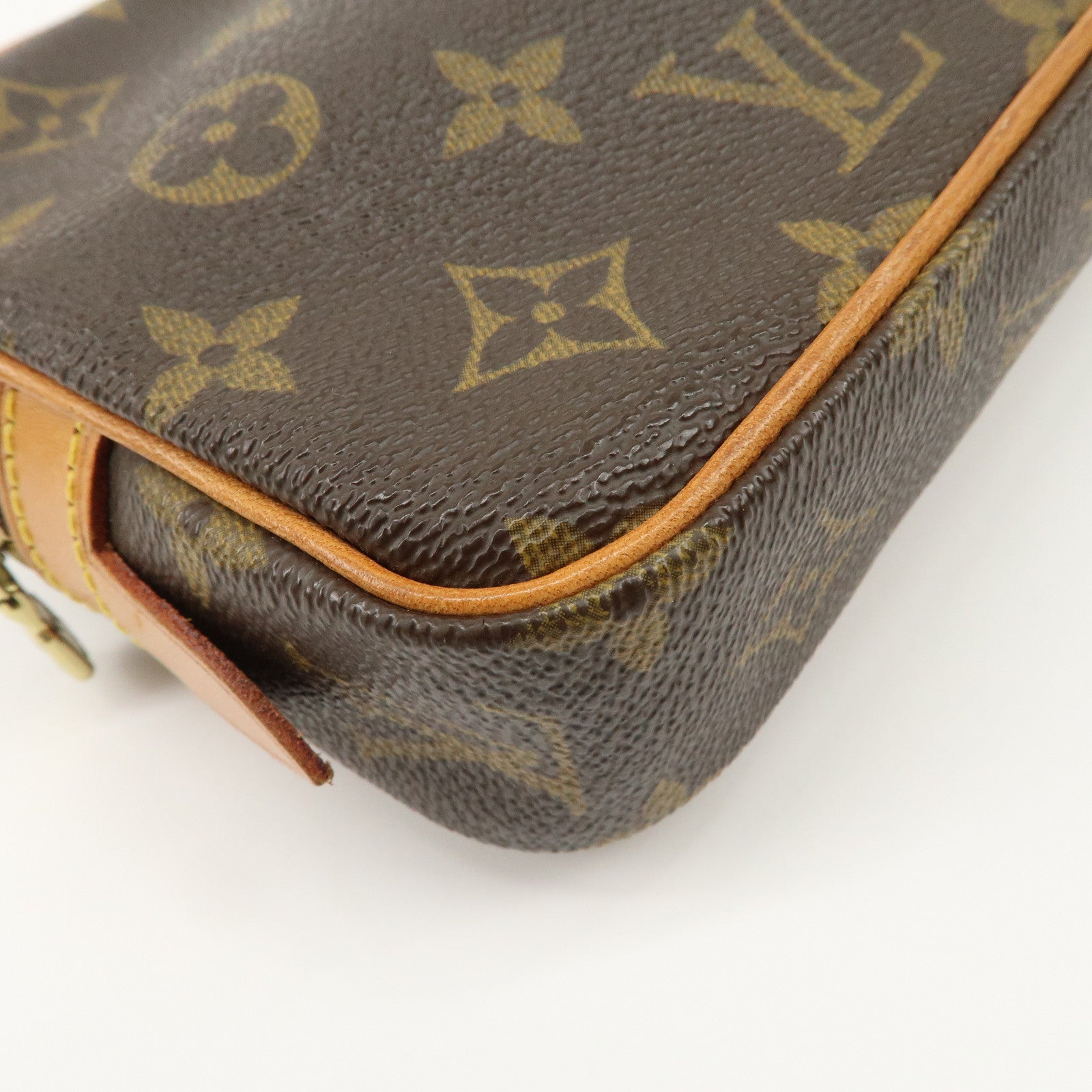 Louis Vuitton Monogram Pochette Marly Bandouliere Brown M51828