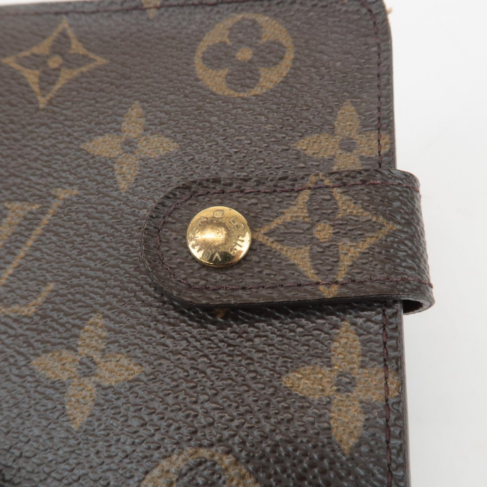 Louis Vuitton Louis Monogram Compact Zip Small Wallet M61667 Used