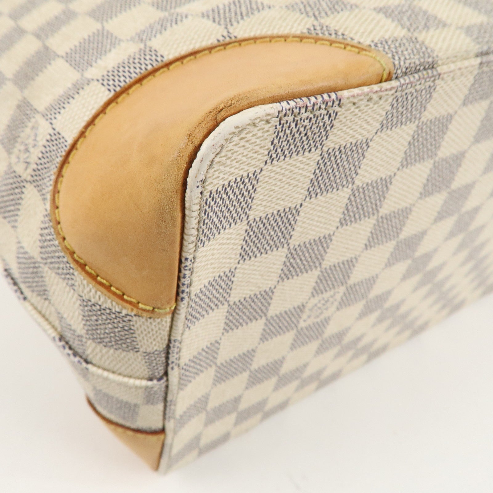 Louis Vuitton Damier Azur Hampstead PM Hand Bag N51207