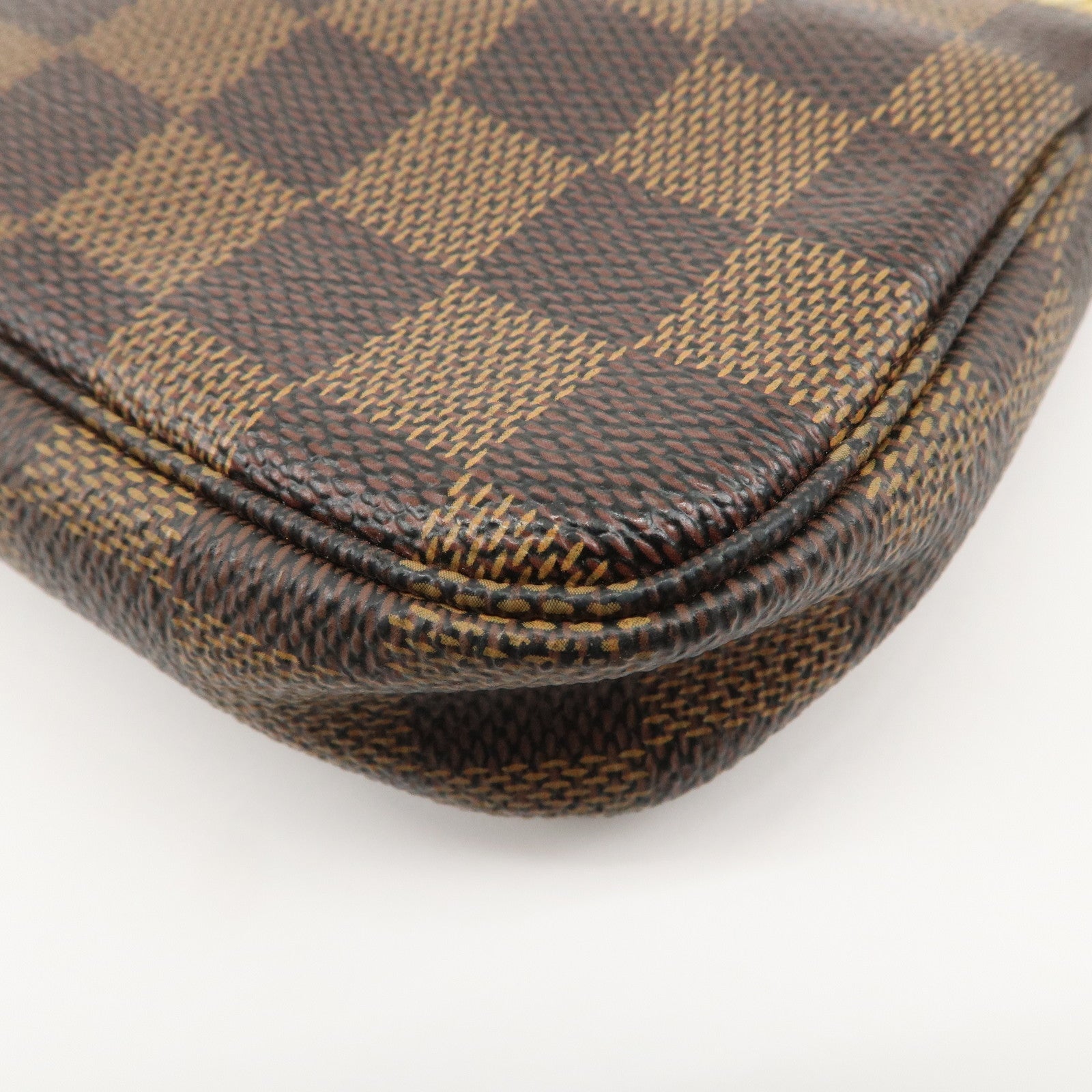 Louis Vuitton Damier T&B Mini Pochette Accessoires Pouch N58011 Used