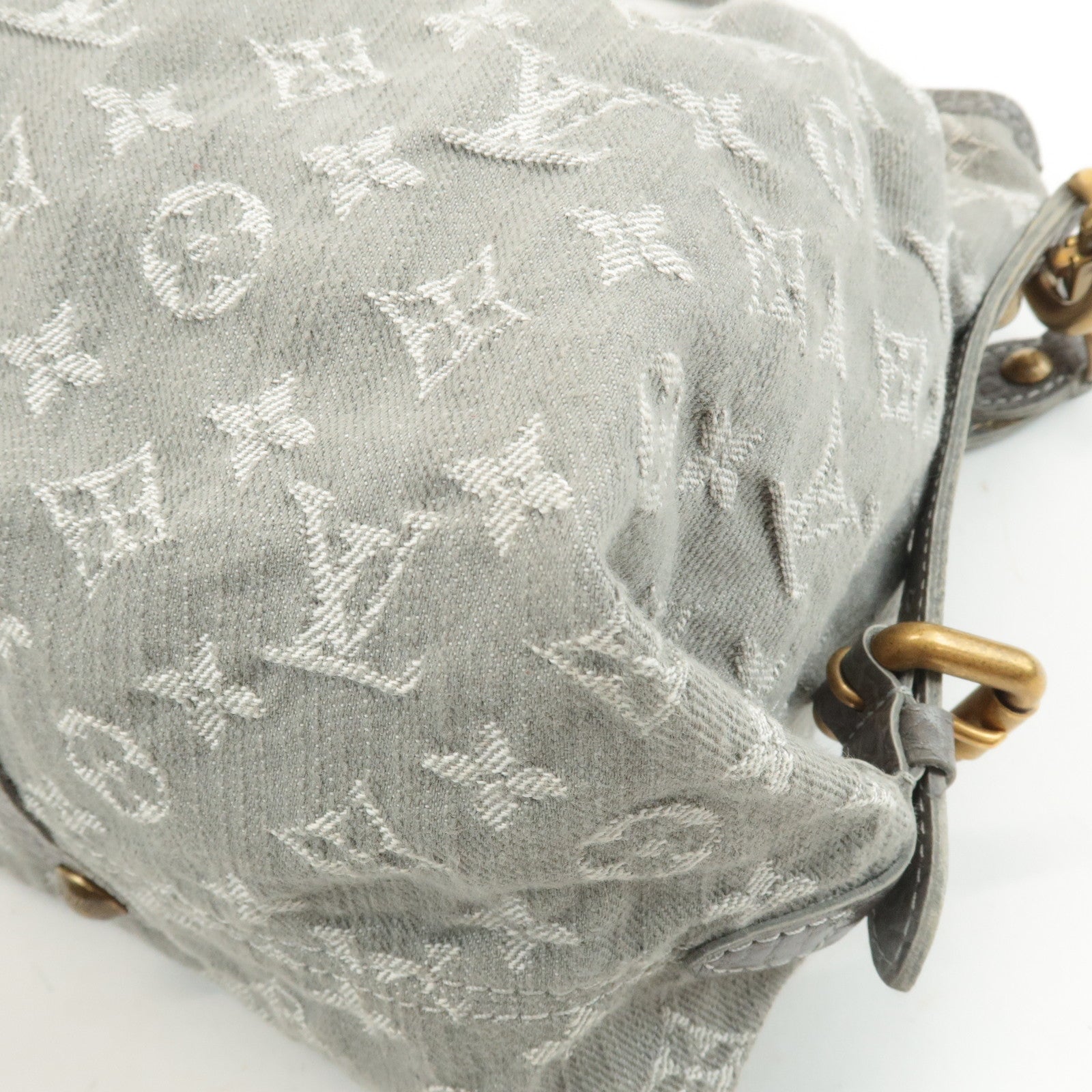 Louis Vuitton Monogram Denim Neo Cabby MM 2Way Bag M95351 Used