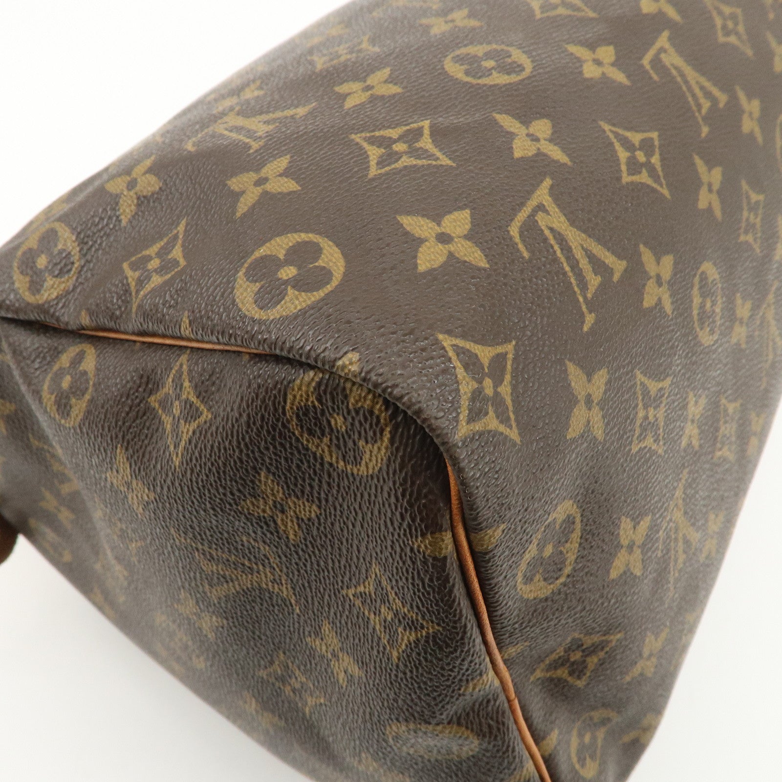 Louis Vuitton Monogram Speedy 35 Hand Bag Boston Bag M41524 Used