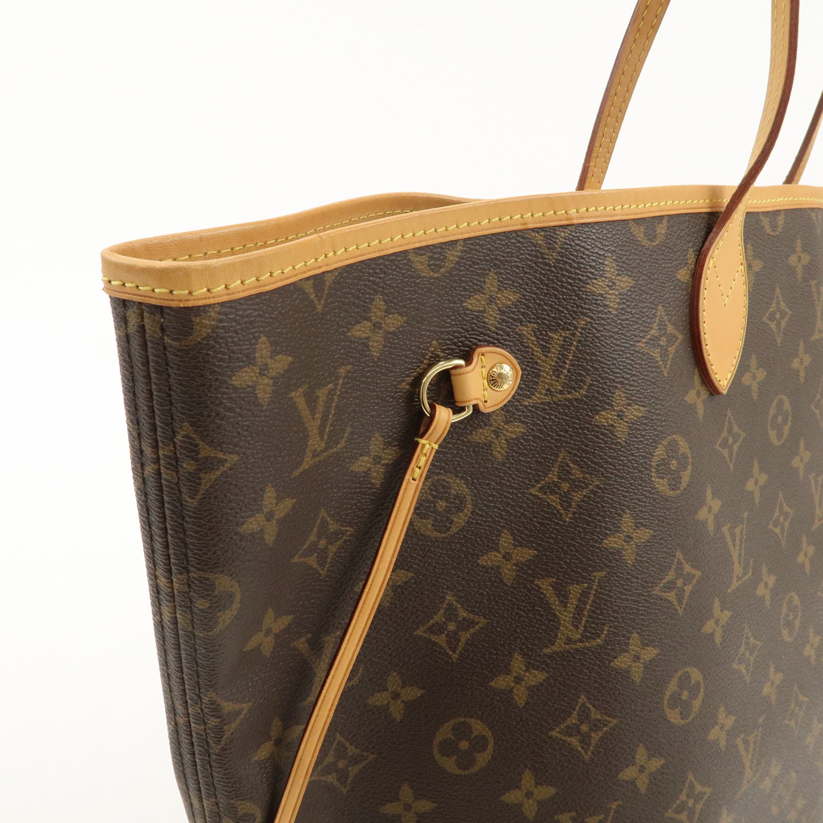 Louis Vuitton Monogram Neverfull GM Tote Bag Brown M40157 Used