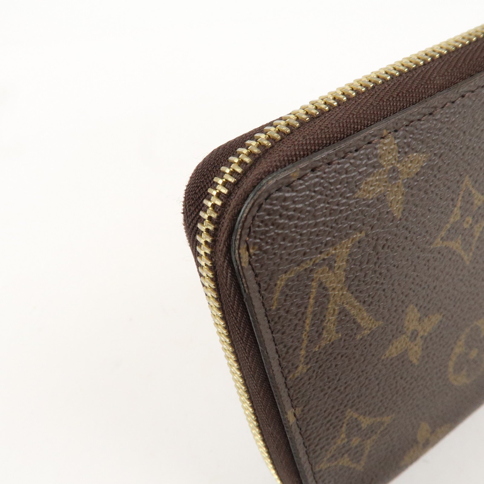 Louis Vuitton Monogram Zippy Wallet Round Long Wallet M42616