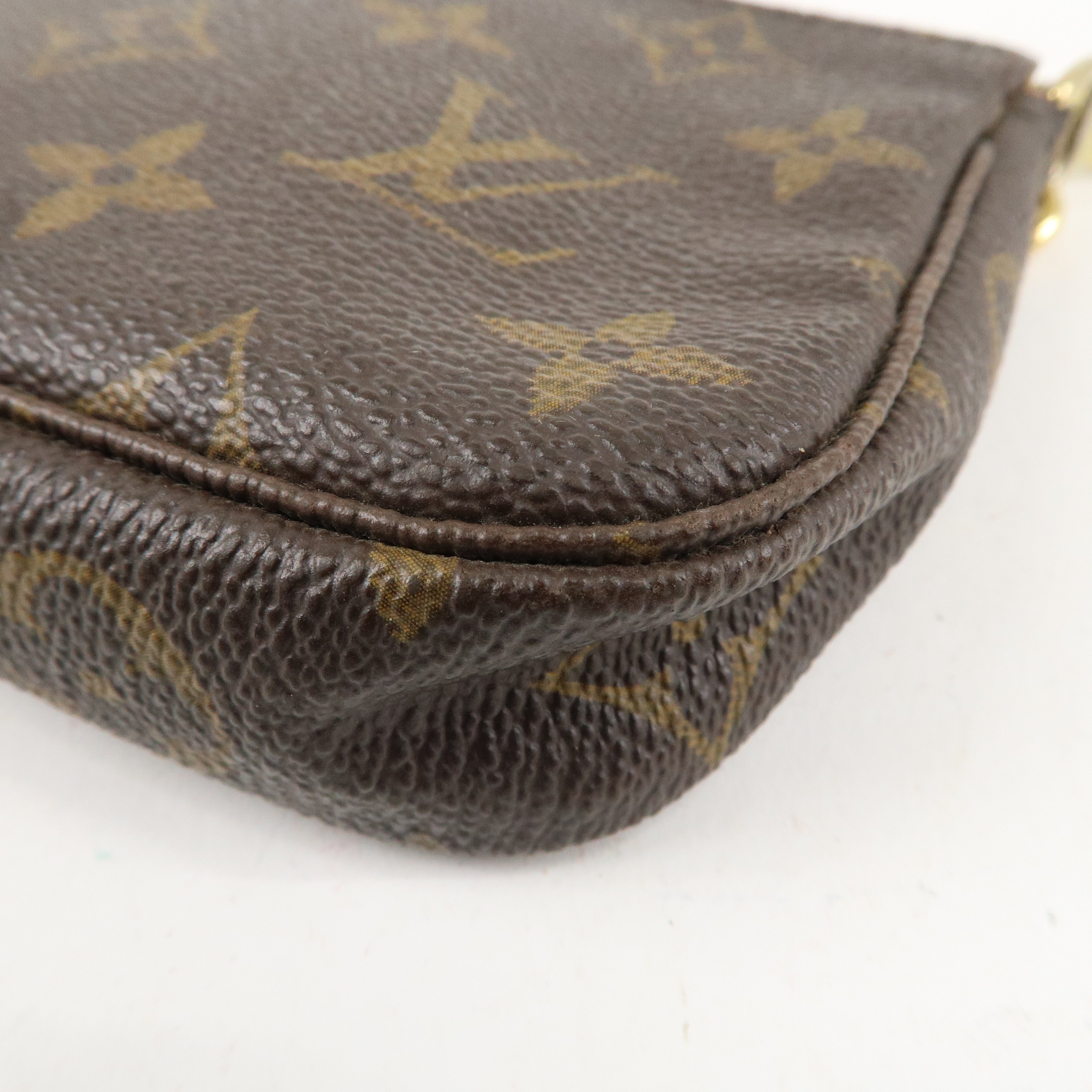 Louis Vuitton Monogram Mini Pochette Accessoires Brown M58009