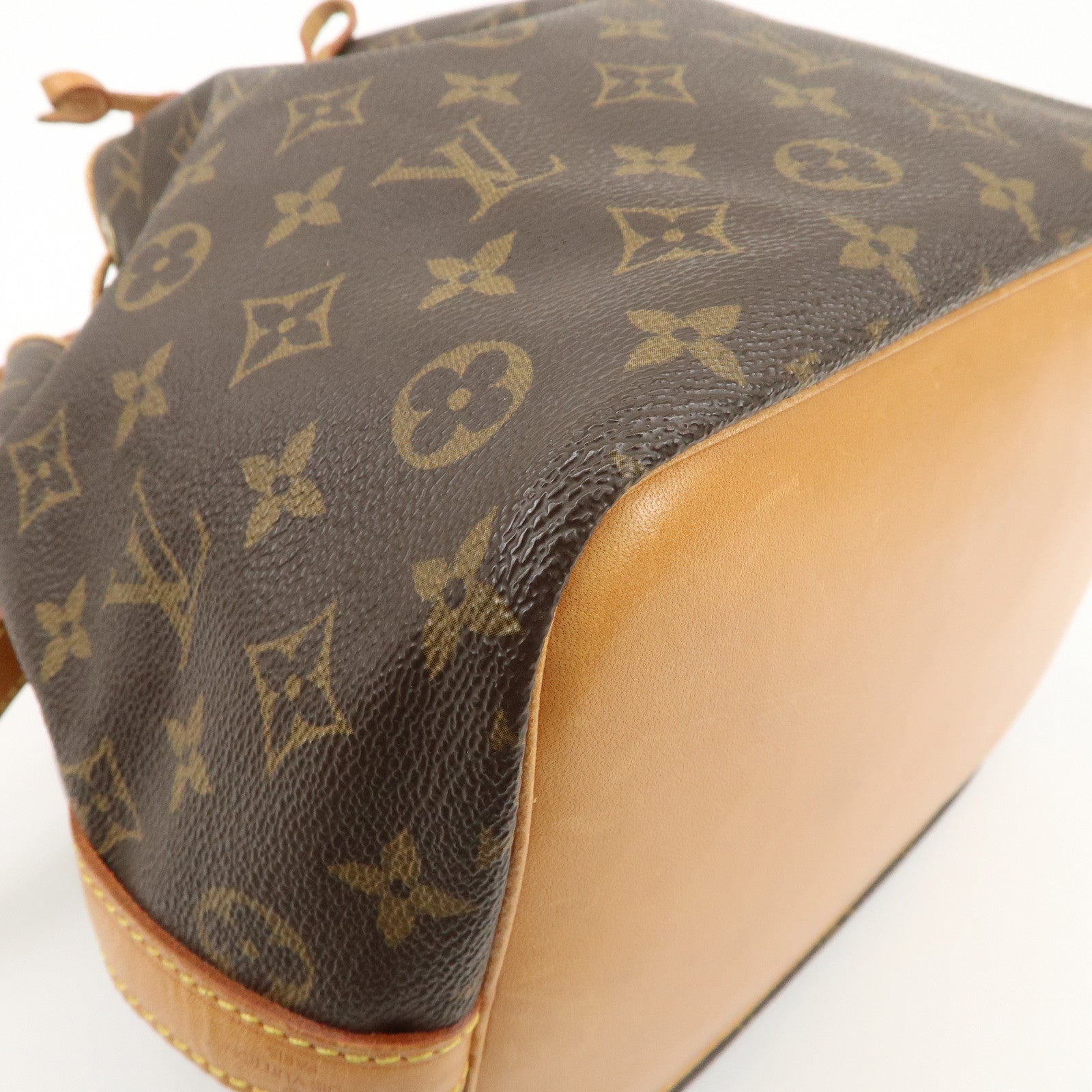 Louis Vuitton Monogram Petit Noe Shoulder Bag Brown M42226 Used