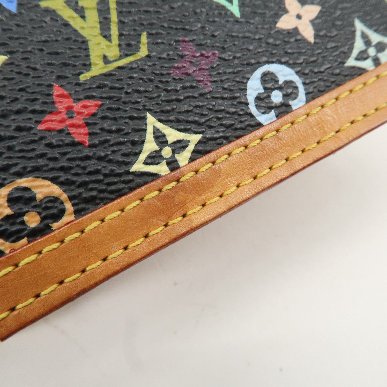 Louis Vuitton Monogram Multi Color Agenda PM Planner Cover R20895 Used