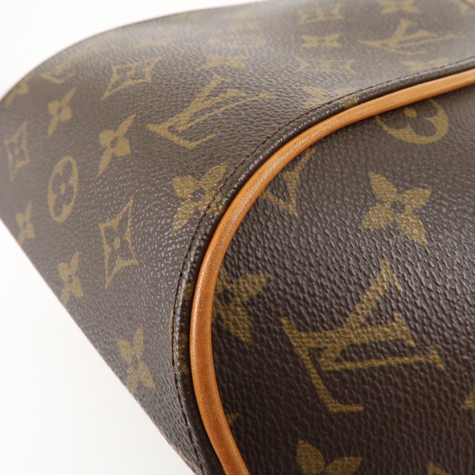 Louis Vuitton Monogram Ellipse PM Hand Bag Brown M51127