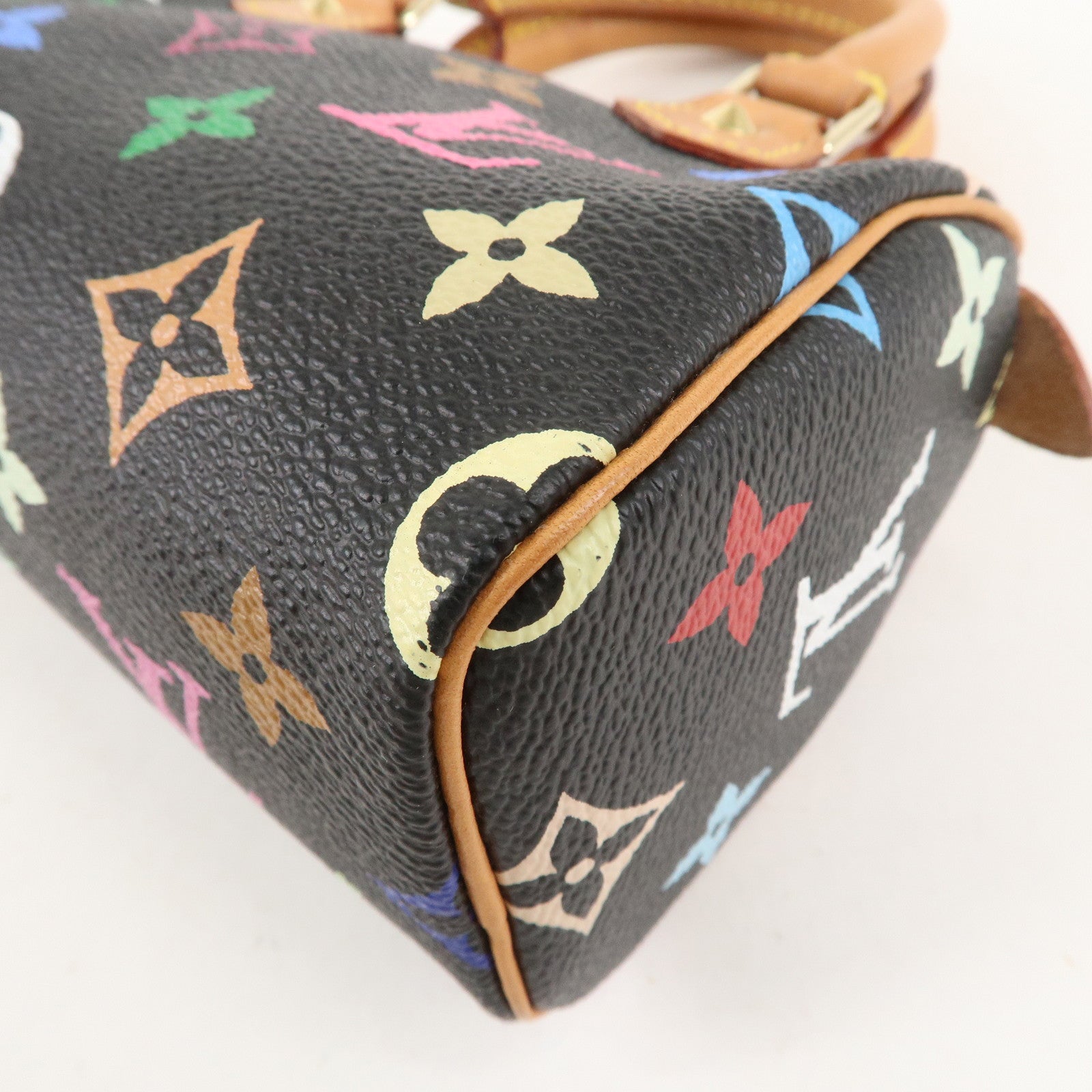 Louis Vuitton Monogram Multicolor Mini Speedy 
Strap M92644