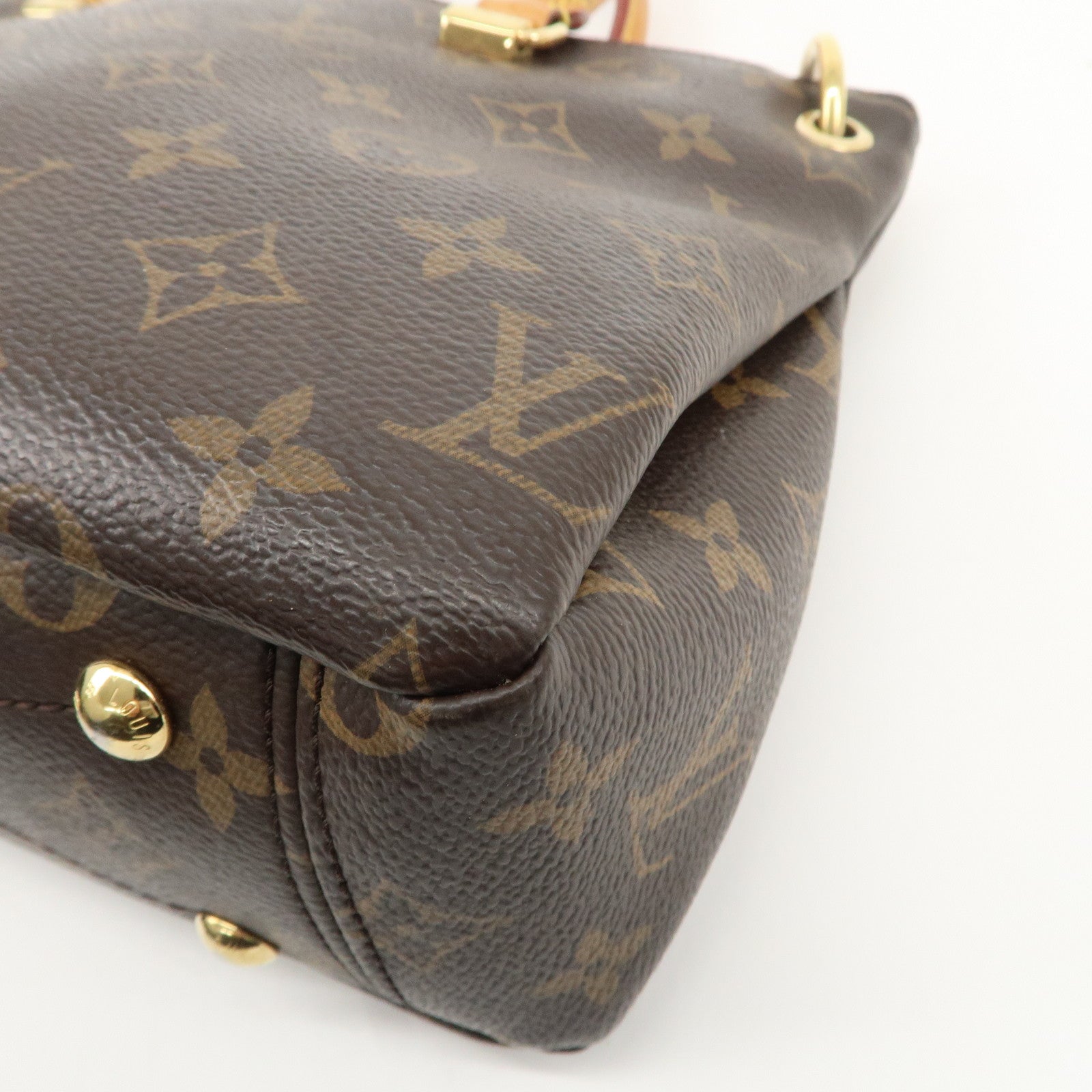 Louis Vuitton MonogramPallas BB 2Way Hand Bag Shoulder Bag M41241 Used