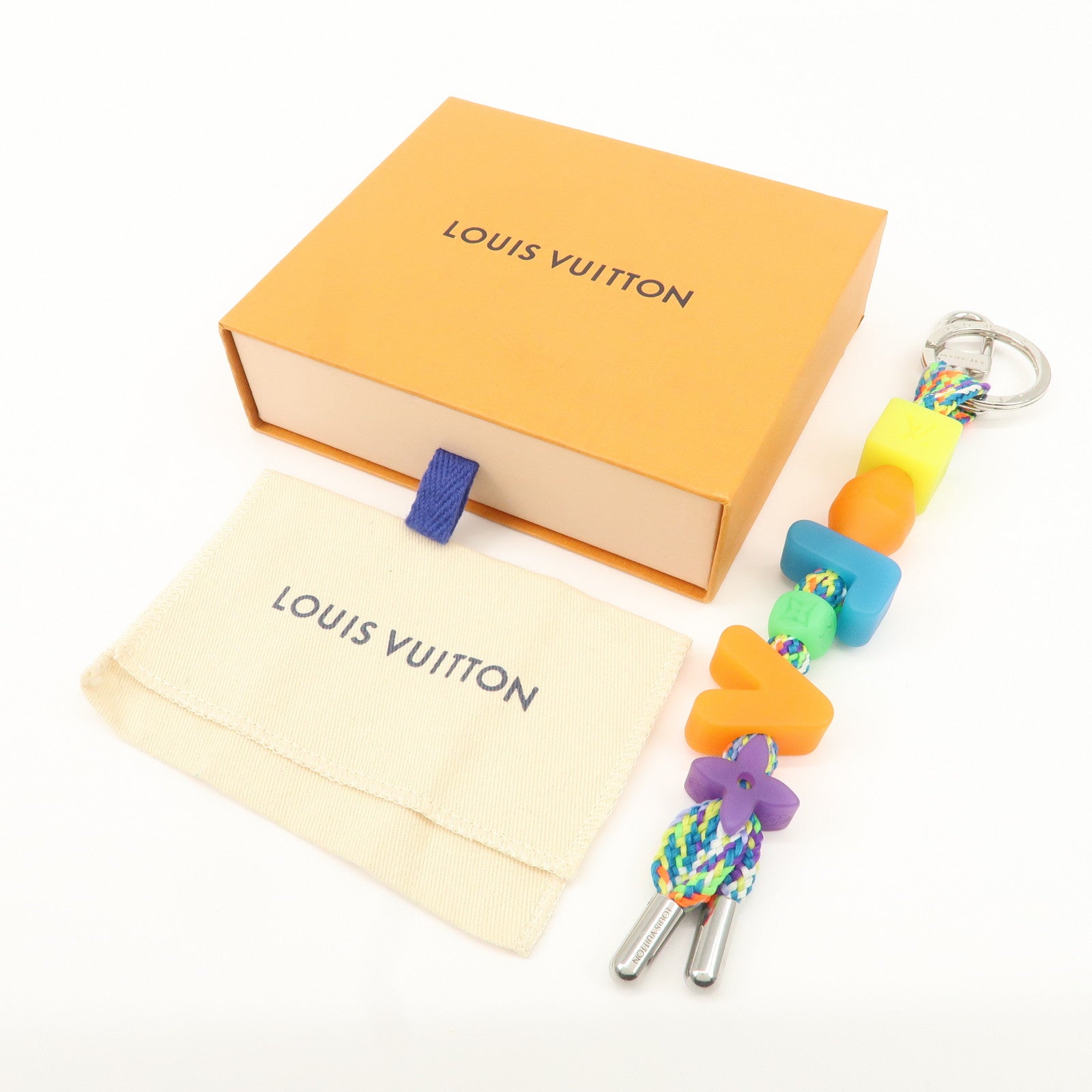 Louis Vuitton Porte Cles Play Bag Charm Multi Color MP3450 Used