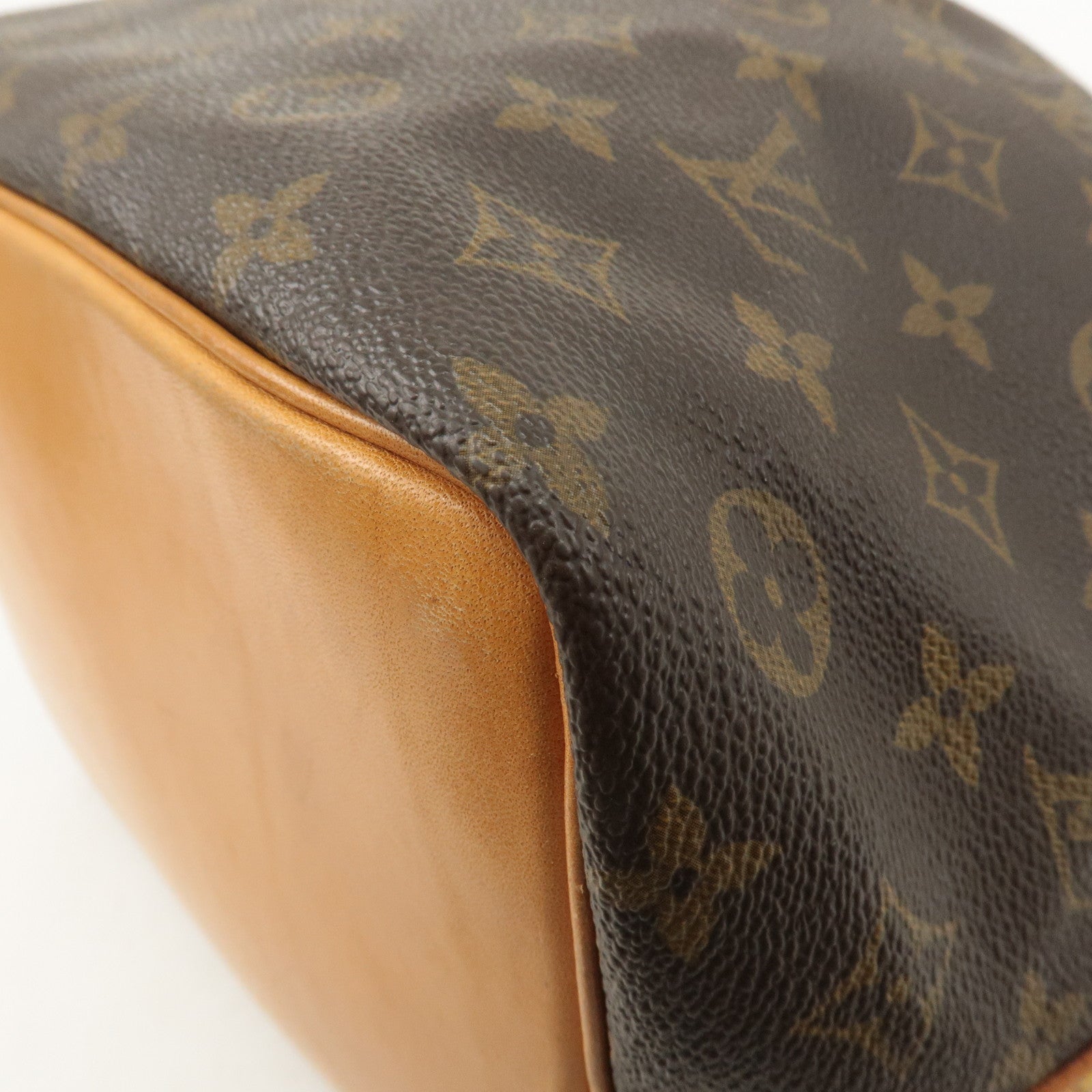 Louis Vuitton Monogram Petit Noe Shoulder Bag Brown M42226