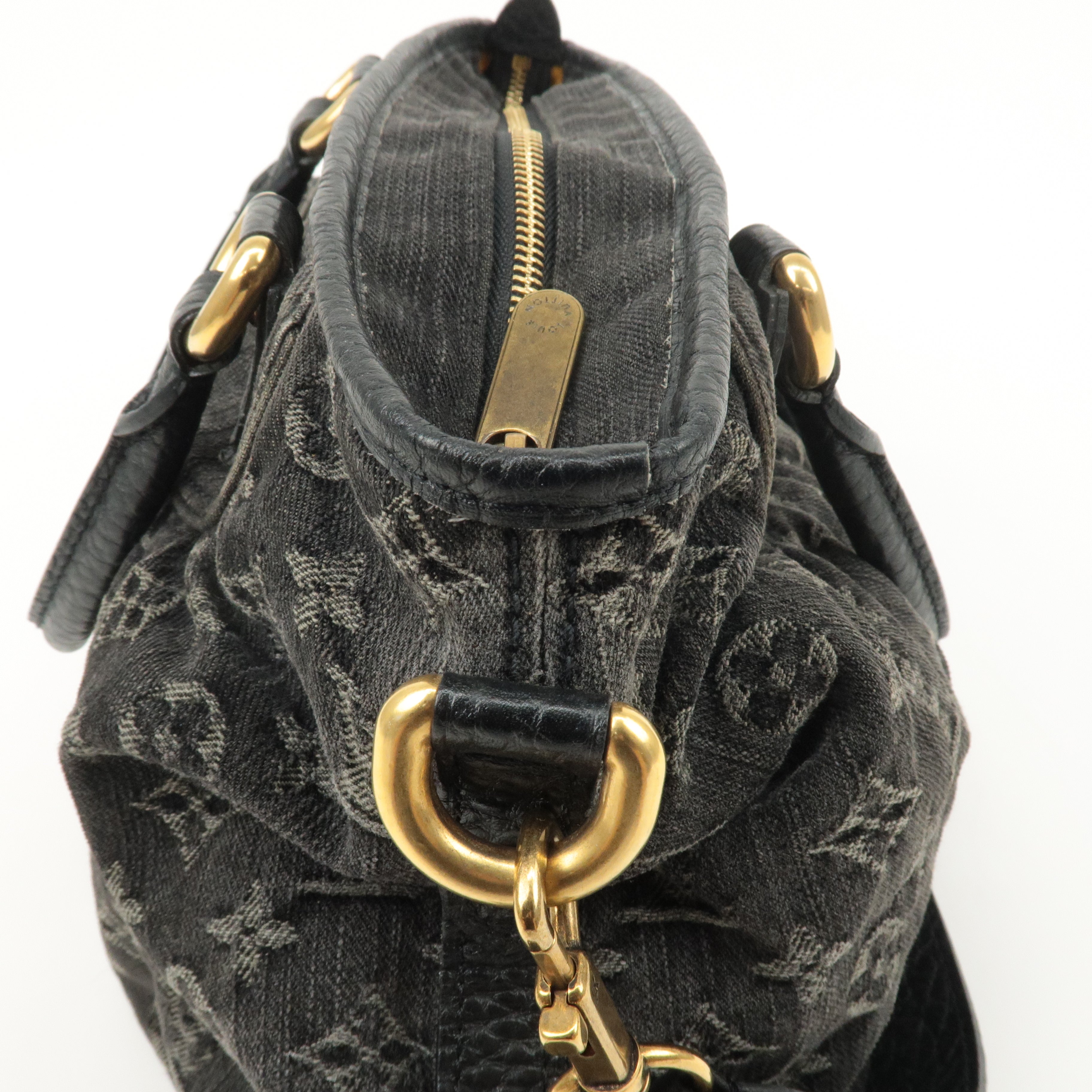 Louis Vuitton Monogram Denim Neo Cabby MM Shoulder Bag M95351