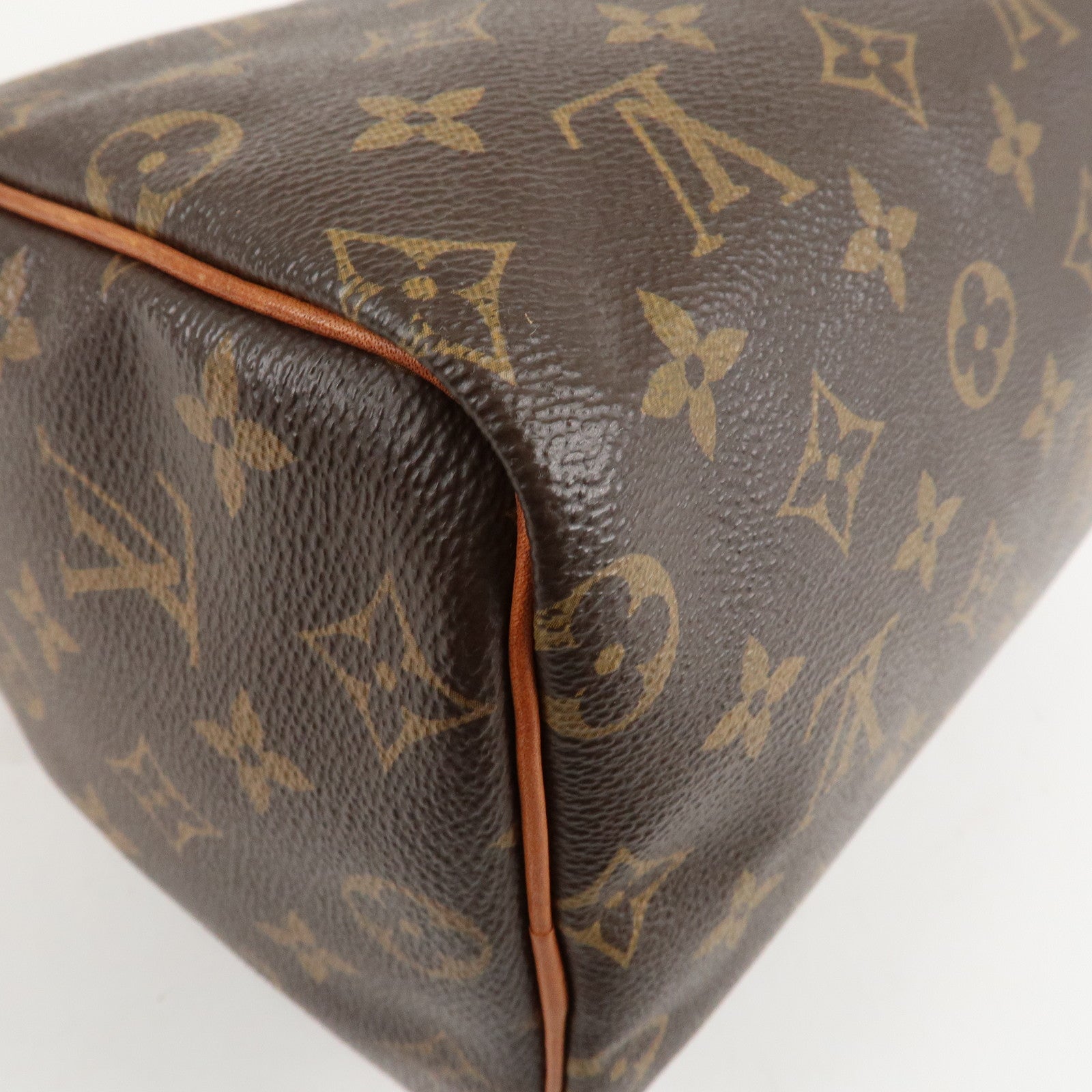 Louis Vuitton Monogram Speedy 25 Hand Bag Boston Bag M41109 Used