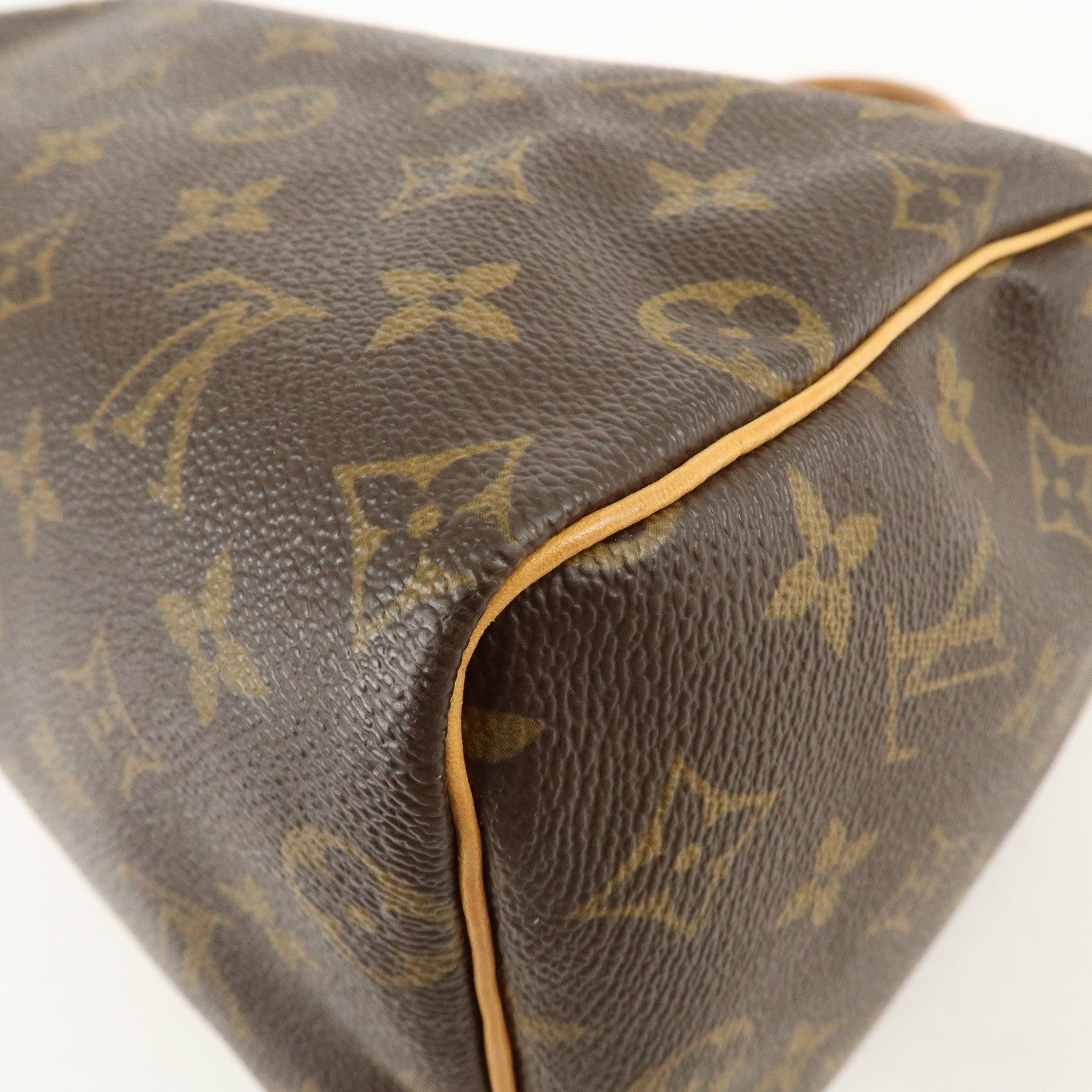 Louis Vuitton Monogram Speedy 25 Hand Bag Boston Bag M41528 Used