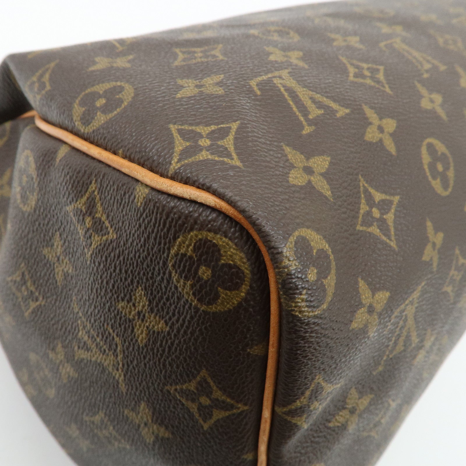 Louis Vuitton Monogram Speedy 40 Hand Bag Boston Bag M41522 Used