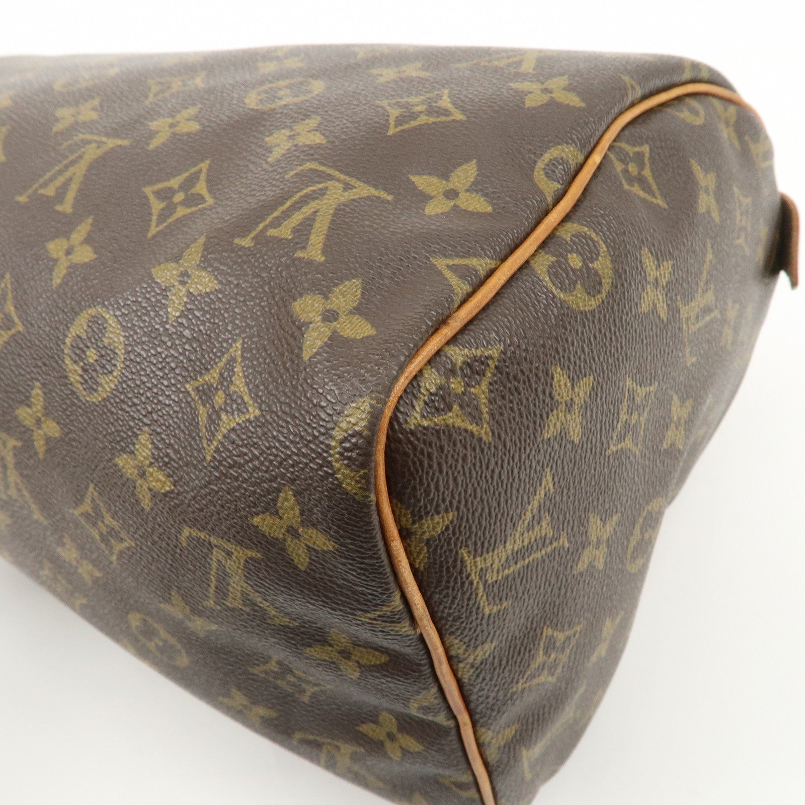 Louis Vuitton Monogram Speedy 30 Hand Bag Boston Bag M41526 Used