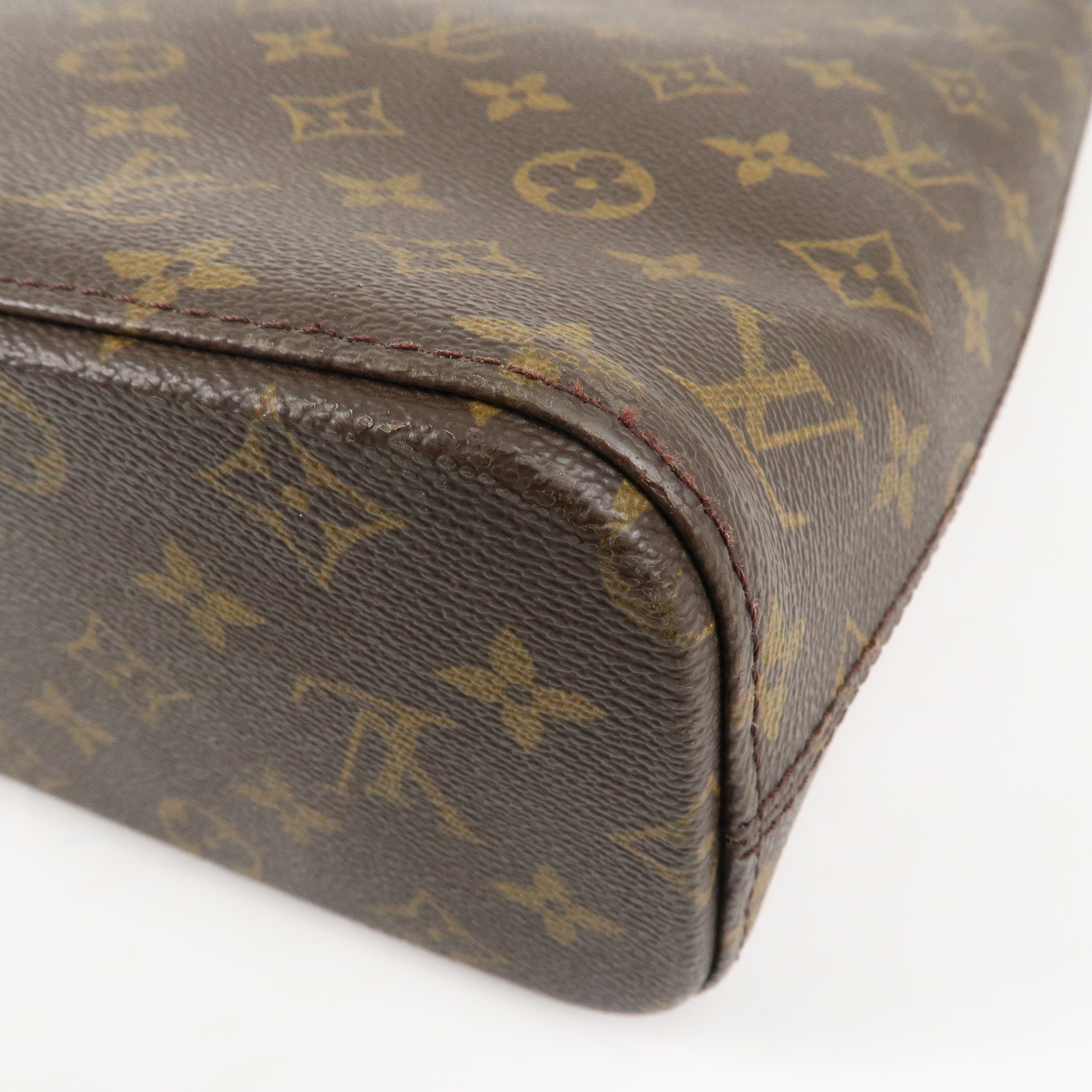 Louis Vuitton Monogram Luco Tote Bag Hand Bag Brown M51155