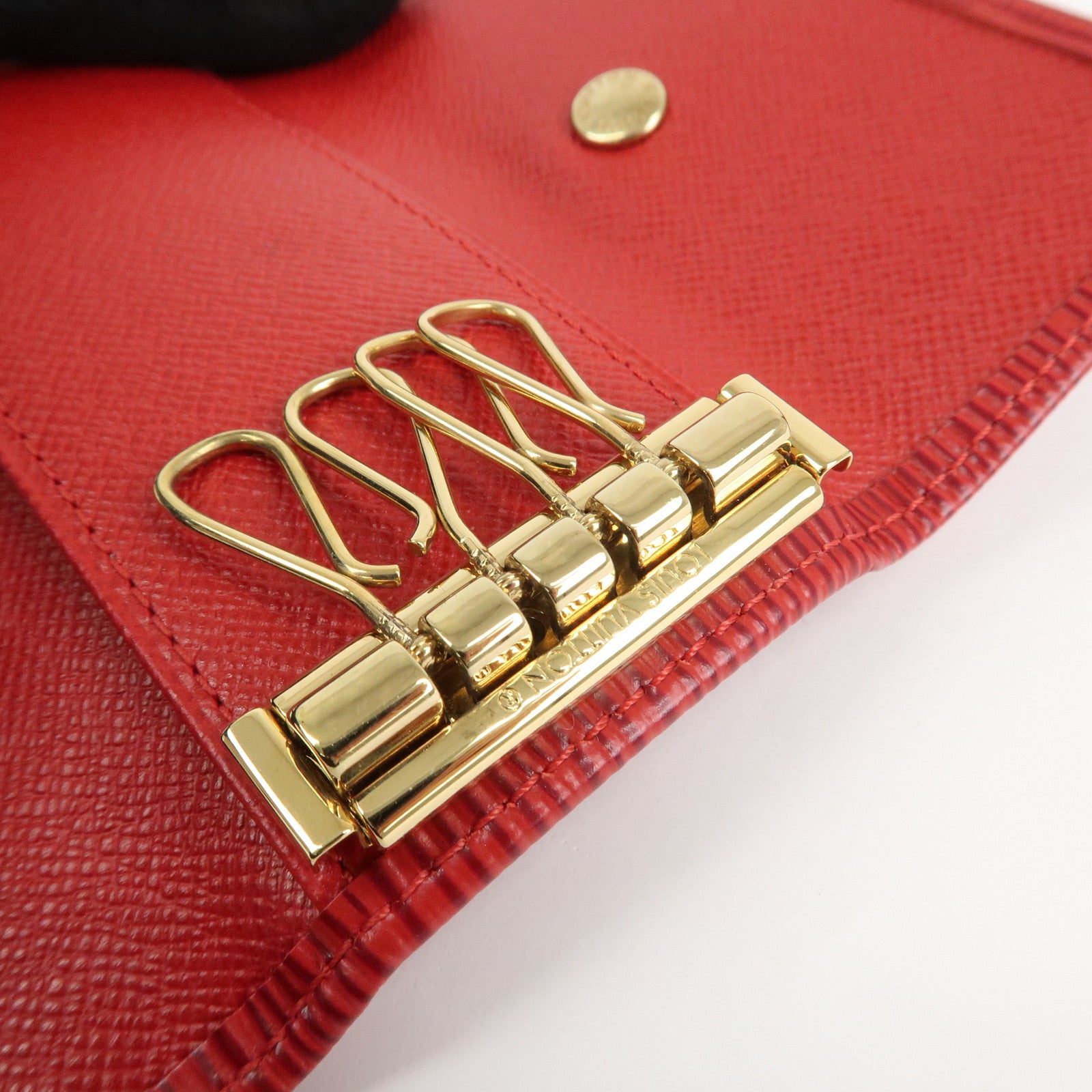 Louis Vuitton Epi Multicles 4 Key Holder Case Red M63827 Used